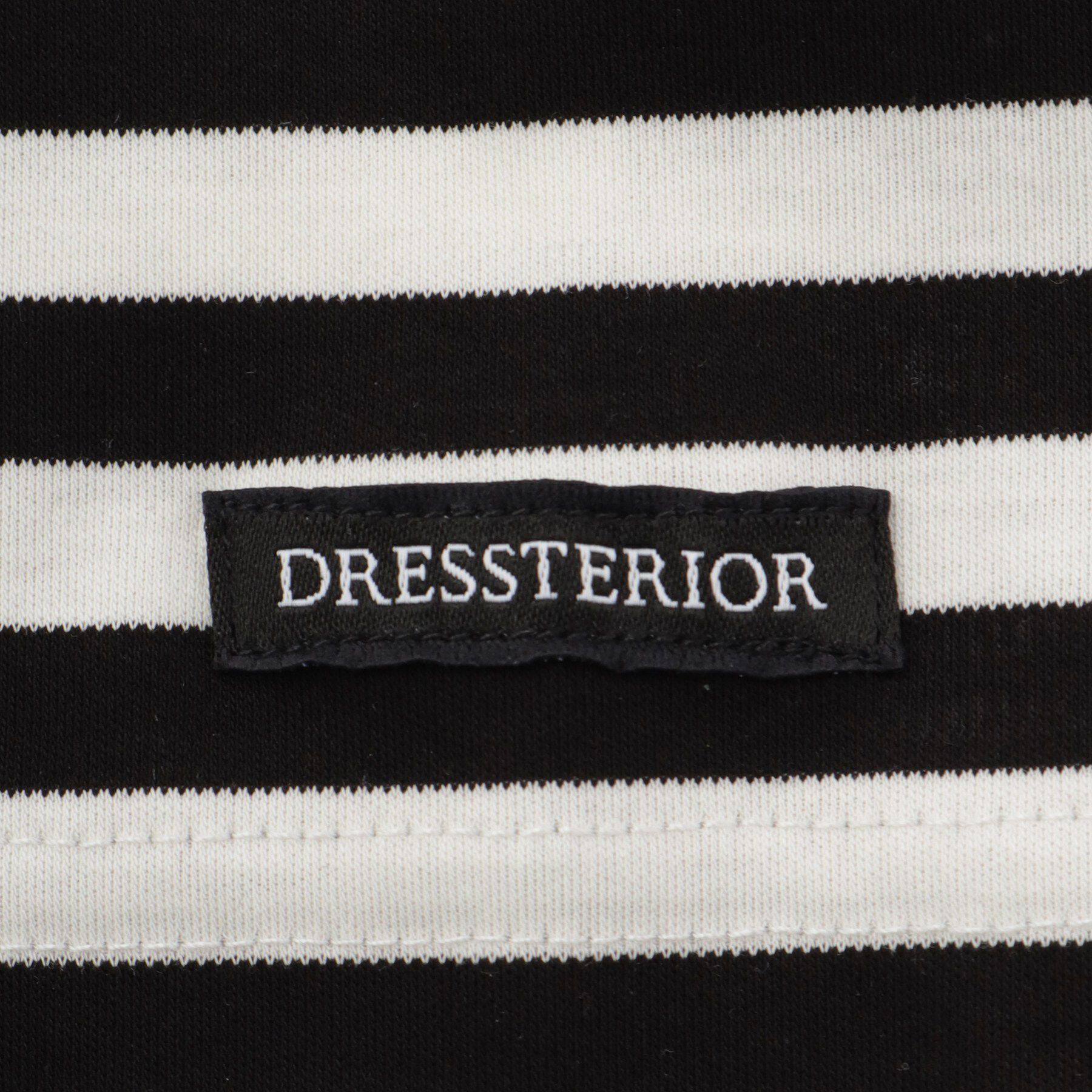 DRESSTERIOR「【接触冷感／抗菌防臭／消臭】ICE CLEAR COTTON ボーダーTシャツ」|Tシャツ・カットソー|