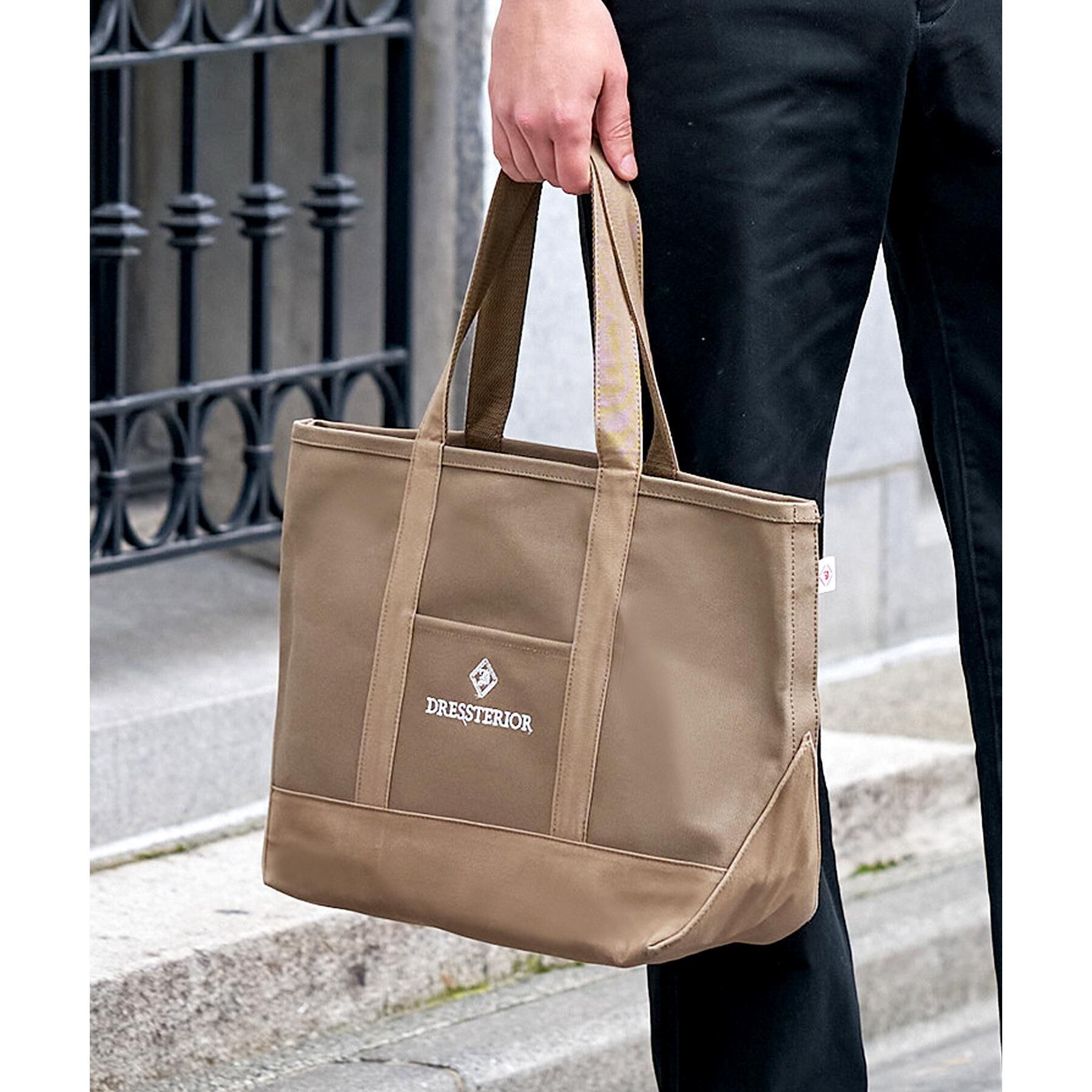 DRESSTERIOR「ドレステリア キャンバストートバッグ（M）」|トートバッグ|トープ(055)
