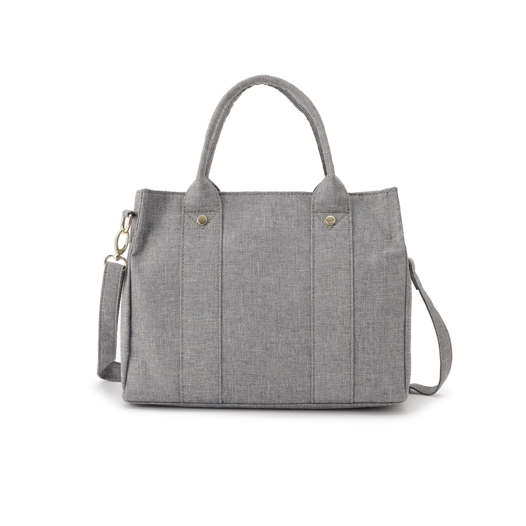 grove「【Lee別注】麻調スクエア2WAYトート」|トートバッグ|