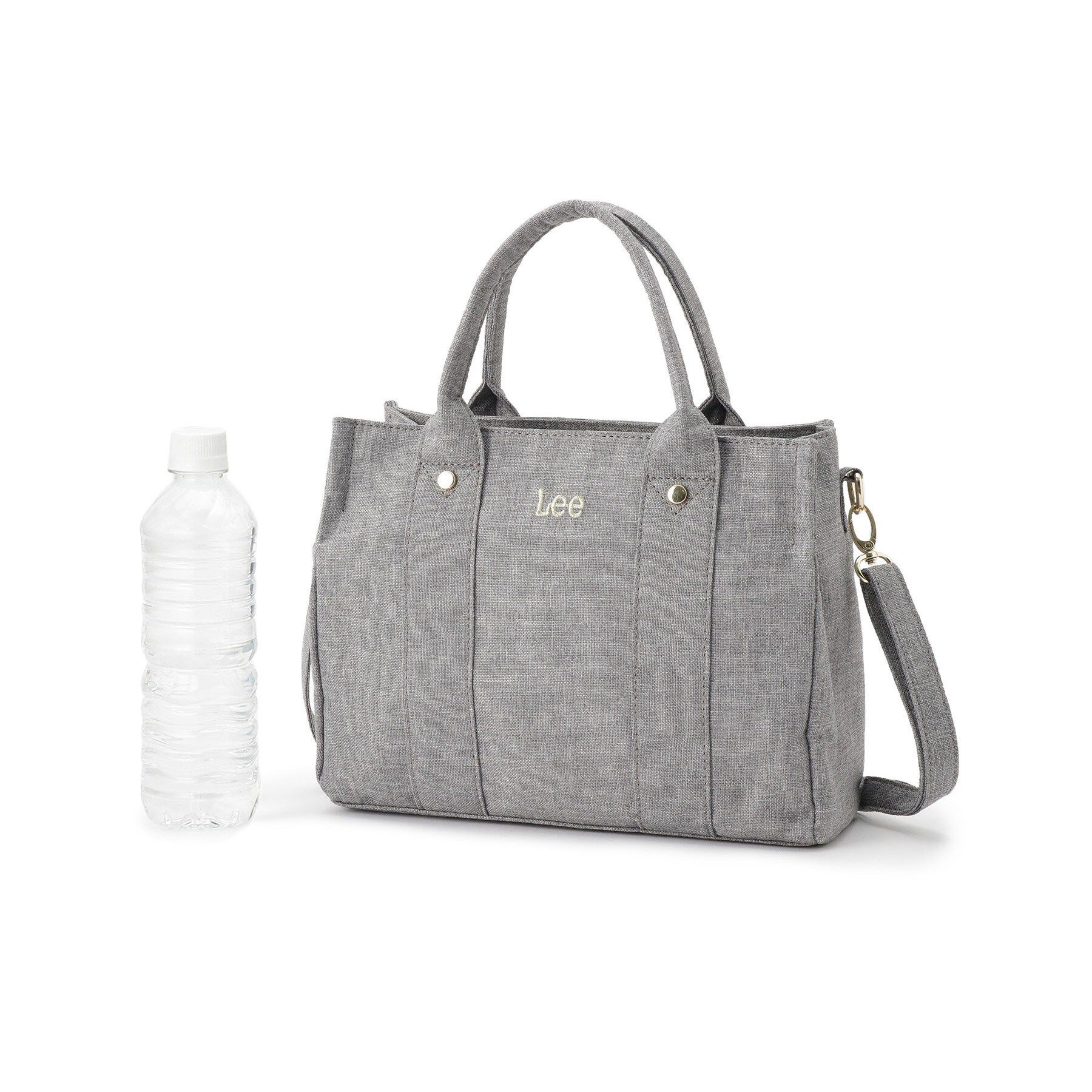 grove「【Lee別注】麻調スクエア2WAYトート」|トートバッグ|