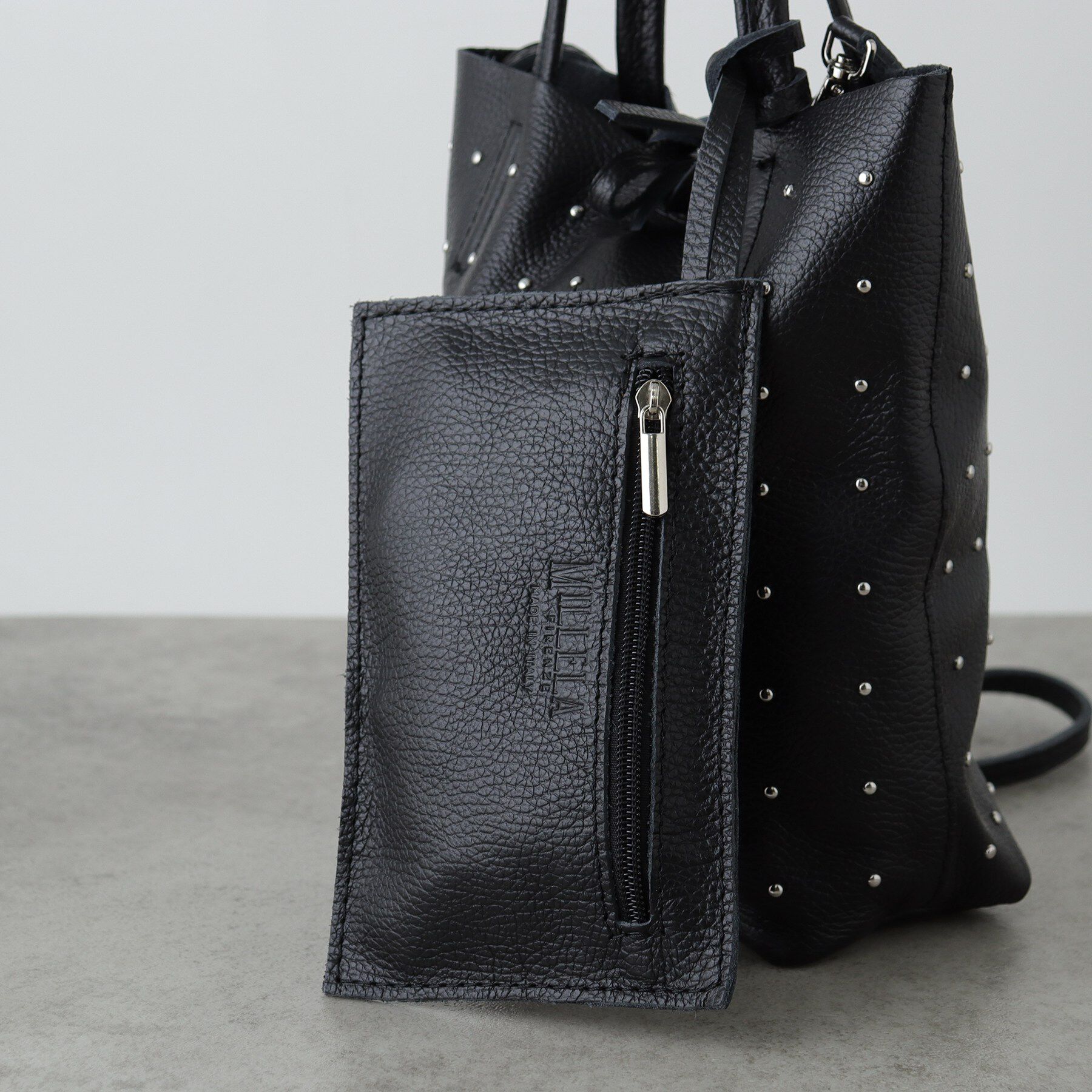 GALLEST「【MILLELA FIRENZE】スタッズミニトートバッグ」|トートバッグ|