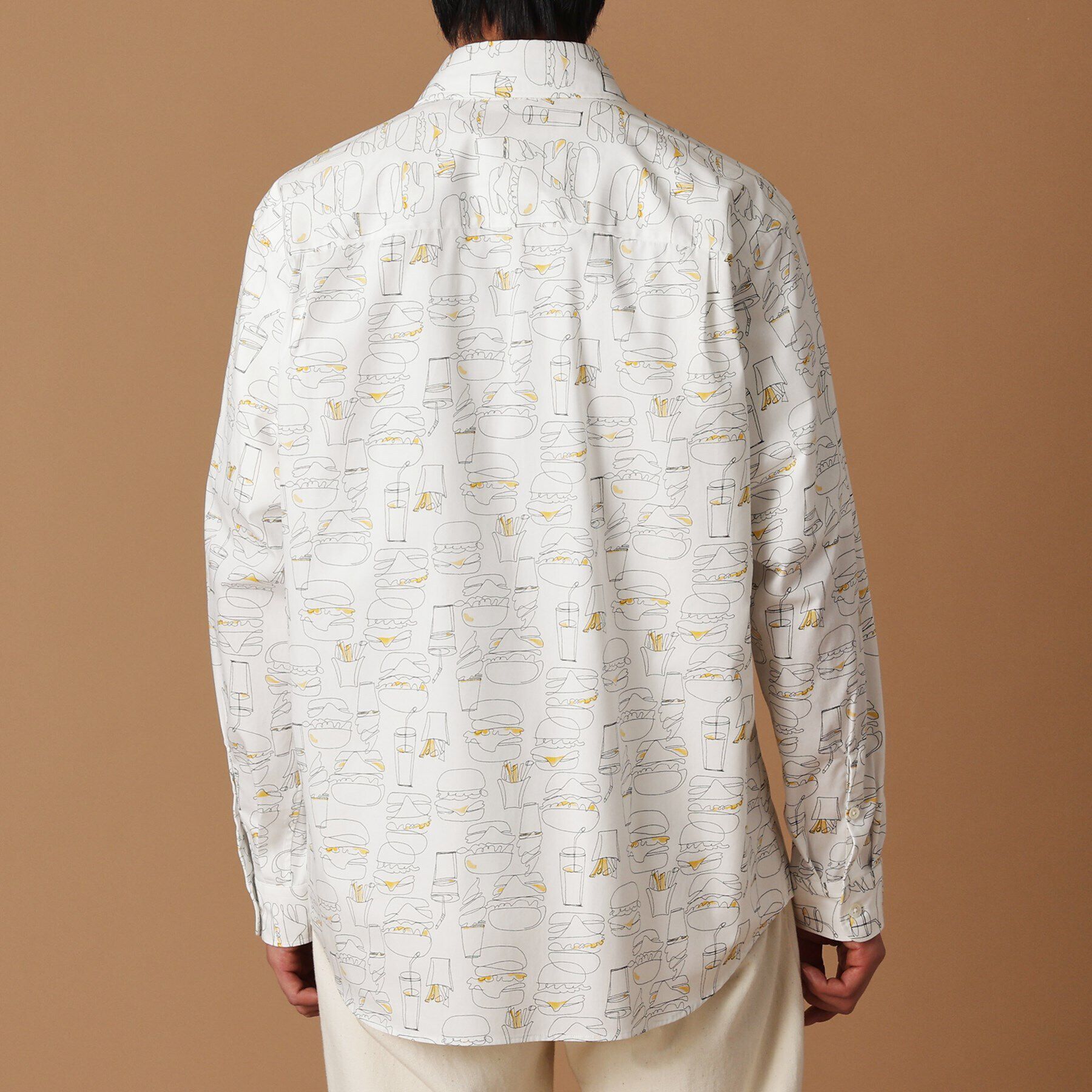 40CARATS&525「ハンバーガープリント シャツ」|シャツ・ブラウス|