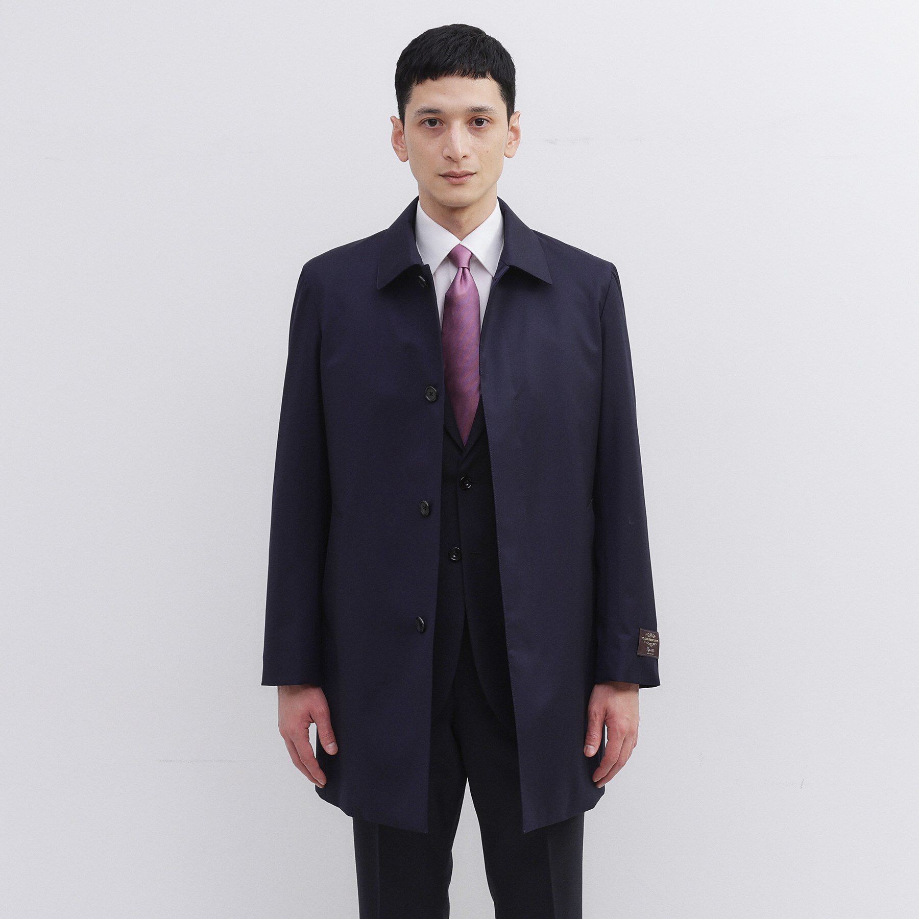 TAKEO KIKUCHI「【ダウンライナー付き】カノニコ ステンカラー コート」|ステンカラーコート|ネイビー(094)