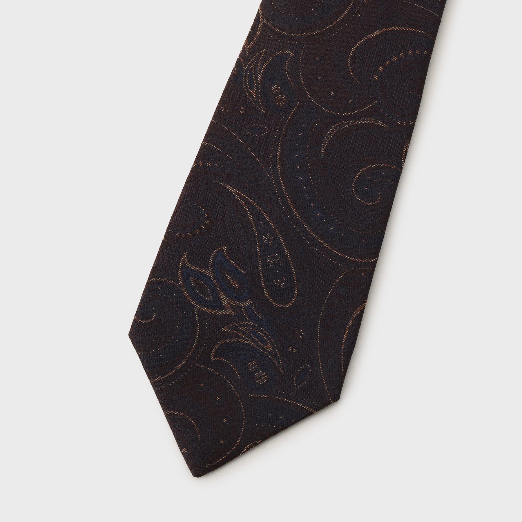 TAKEO KIKUCHI「エクストラシルク シャドーペイズリーネクタイ」|ネクタイ・蝶ネクタイ|