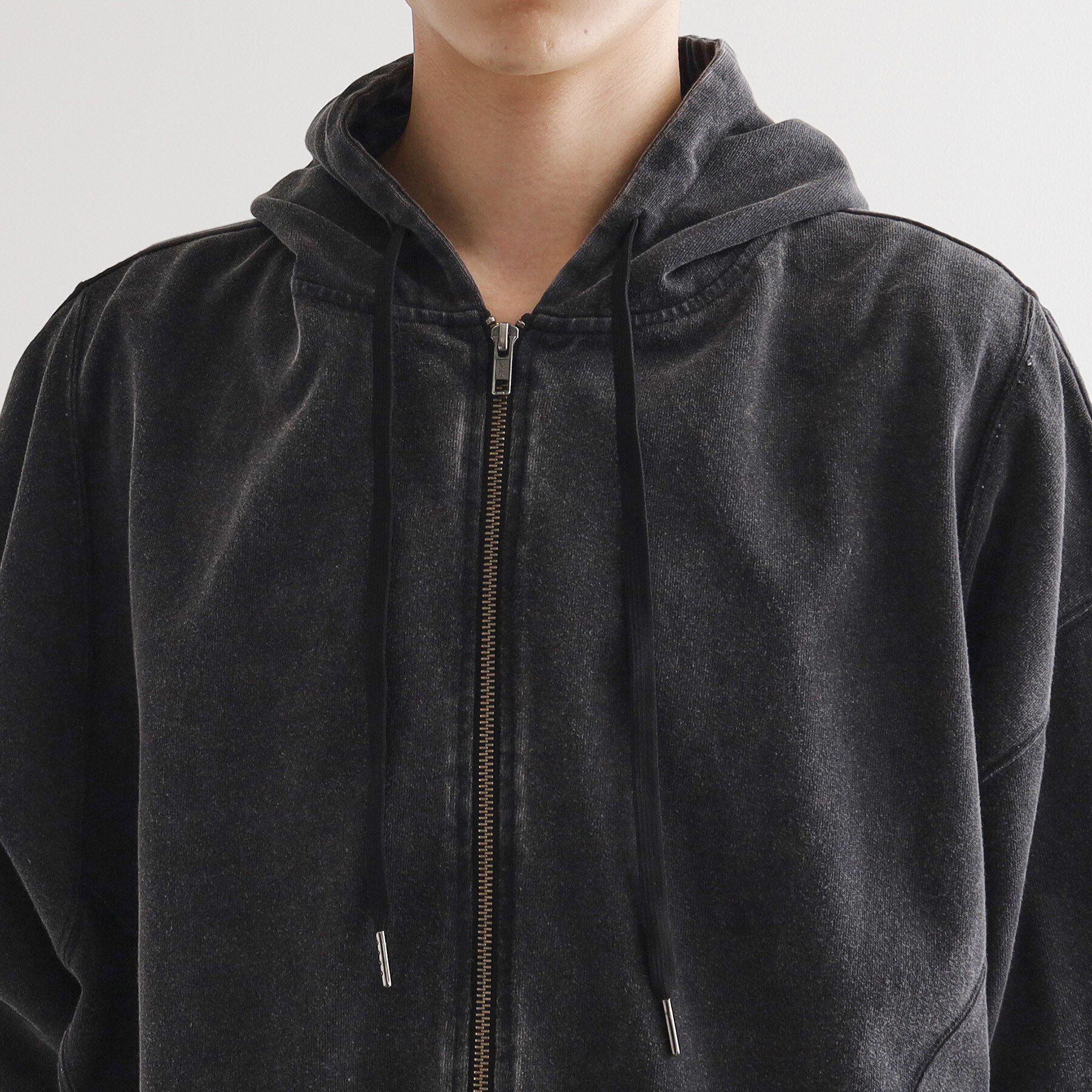 tk.TAKEO KIKUCHI「ヴィンテージライククロップドパーカ」|パーカー|