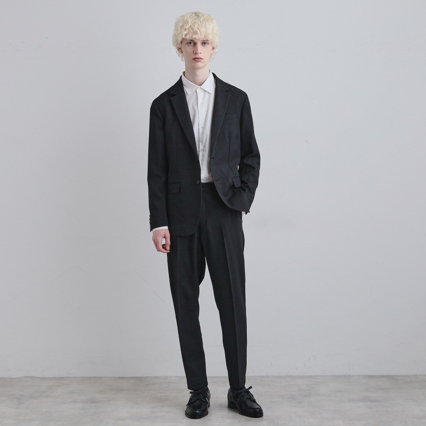 tk.TAKEO KIKUCHI「【セットアップ2点セット】PINHEADシングルセットアップ/ONOFF兼用/ストレッチ/洗える/イ」|スーツ|