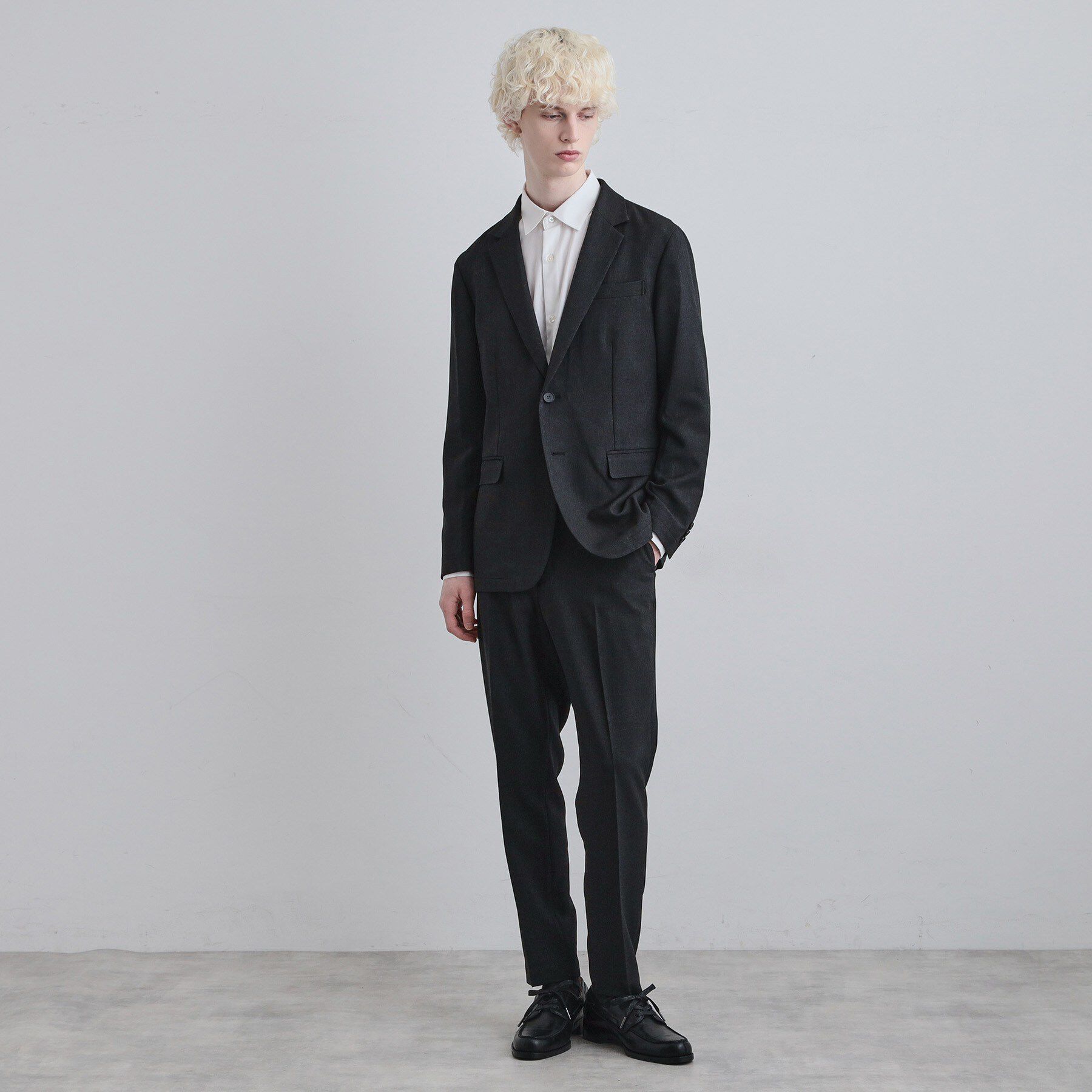 tk.TAKEO KIKUCHI「【セットアップ2点セット】PINHEADシングルセットアップ/ONOFF兼用/ストレッチ/洗える/イ」|スーツ|