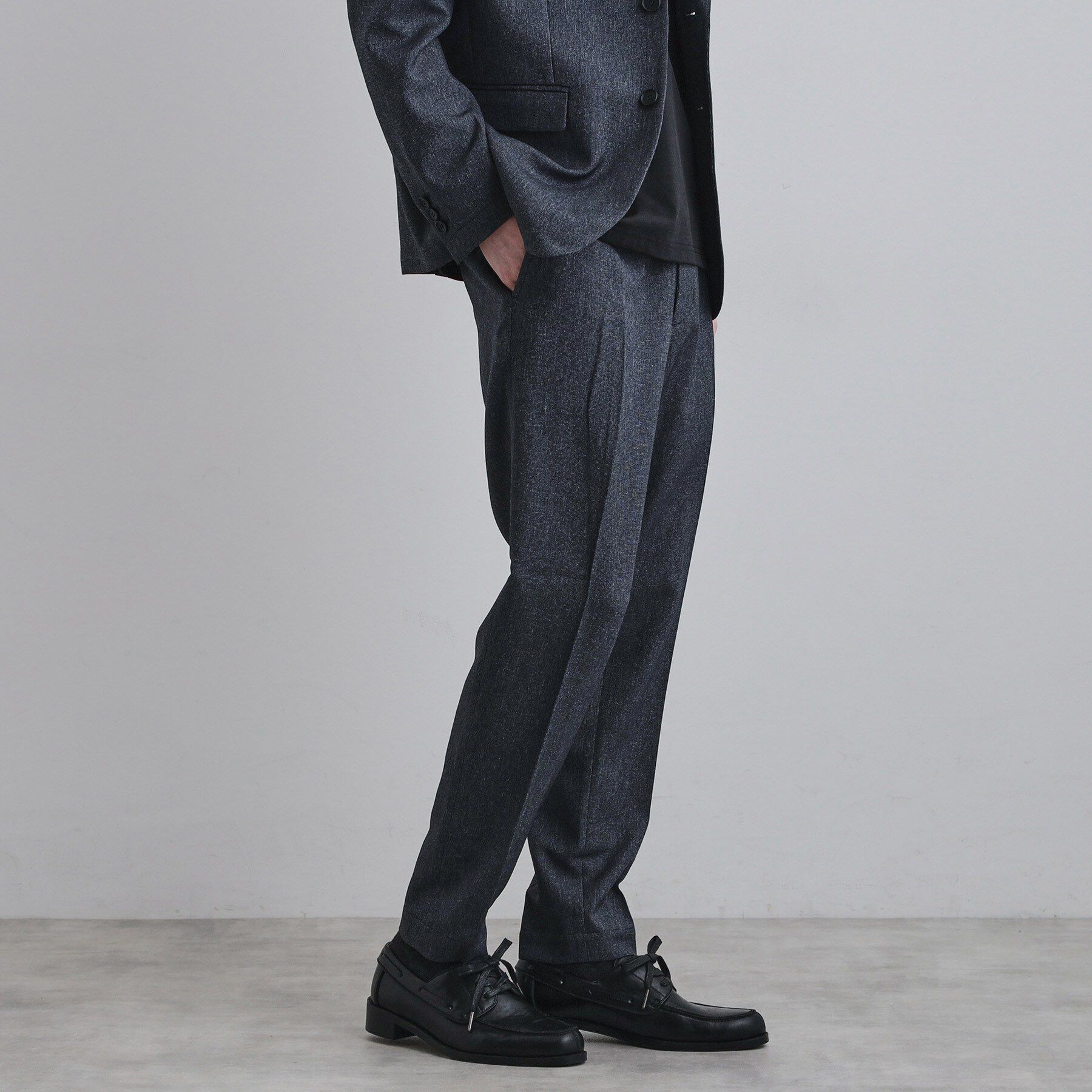 tk.TAKEO KIKUCHI「【セットアップ2点セット】PINHEADシングルセットアップ/ONOFF兼用/ストレッチ/洗える/イ」|スーツ|