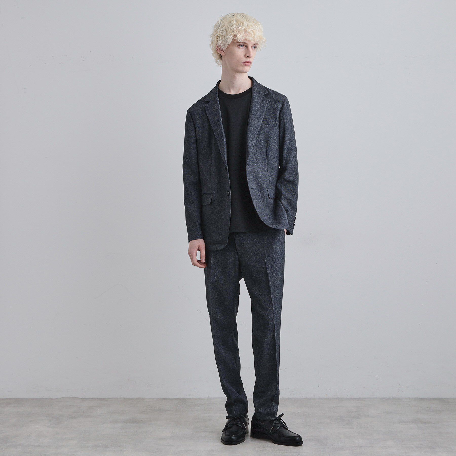 tk.TAKEO KIKUCHI「【セットアップ2点セット】PINHEADシングルセットアップ/ONOFF兼用/ストレッチ/洗える/イ」|スーツ|