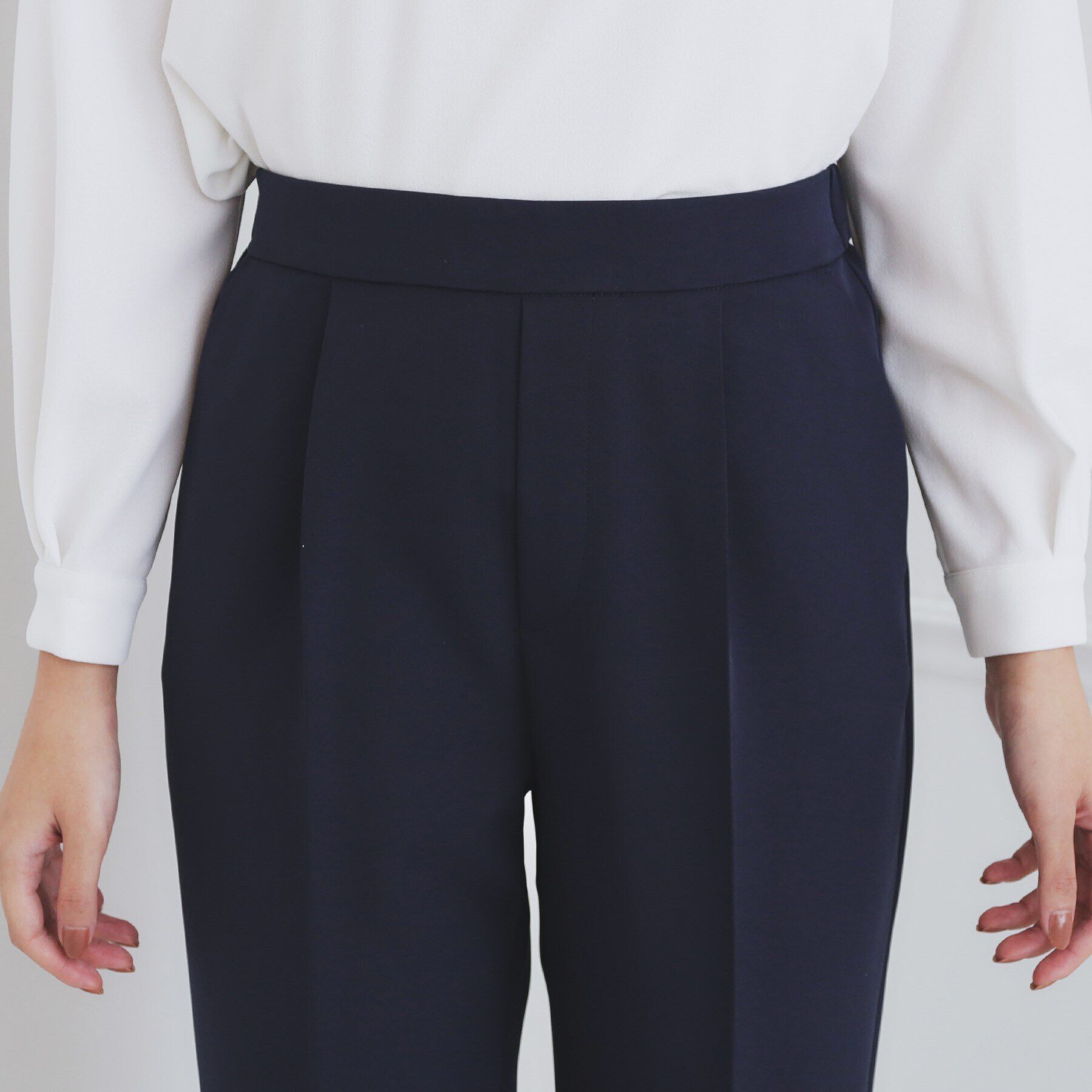 index「＜通勤・セレモニー/セットアップ対応＞ストレッチテーパードパンツ【洗濯機洗い可/イージーアイロン】」|その他|