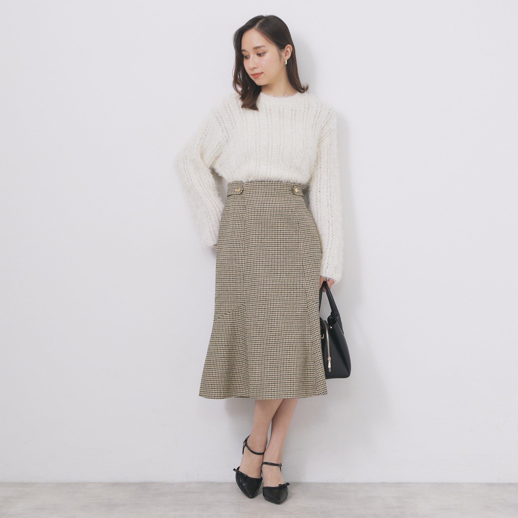 index「マーメイドフレアスカート【洗濯機OK/防シワ】」|スカート|