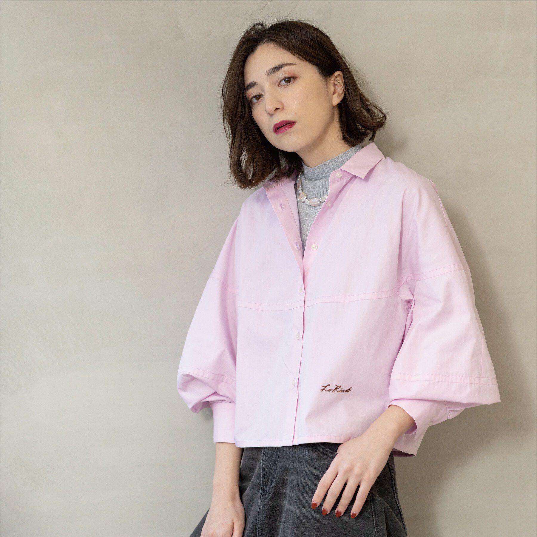 OPAQUE.CLIP「オックスフォルムシャツ」|シャツ・ブラウス|