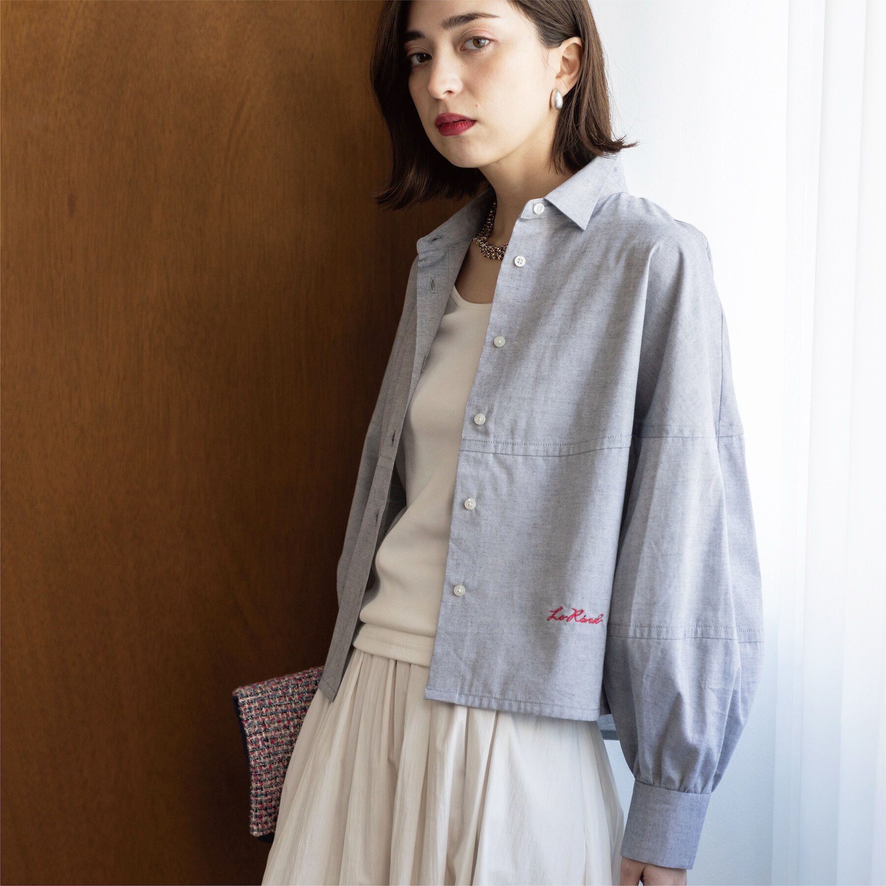 OPAQUE.CLIP「オックスフォルムシャツ」|シャツ・ブラウス|