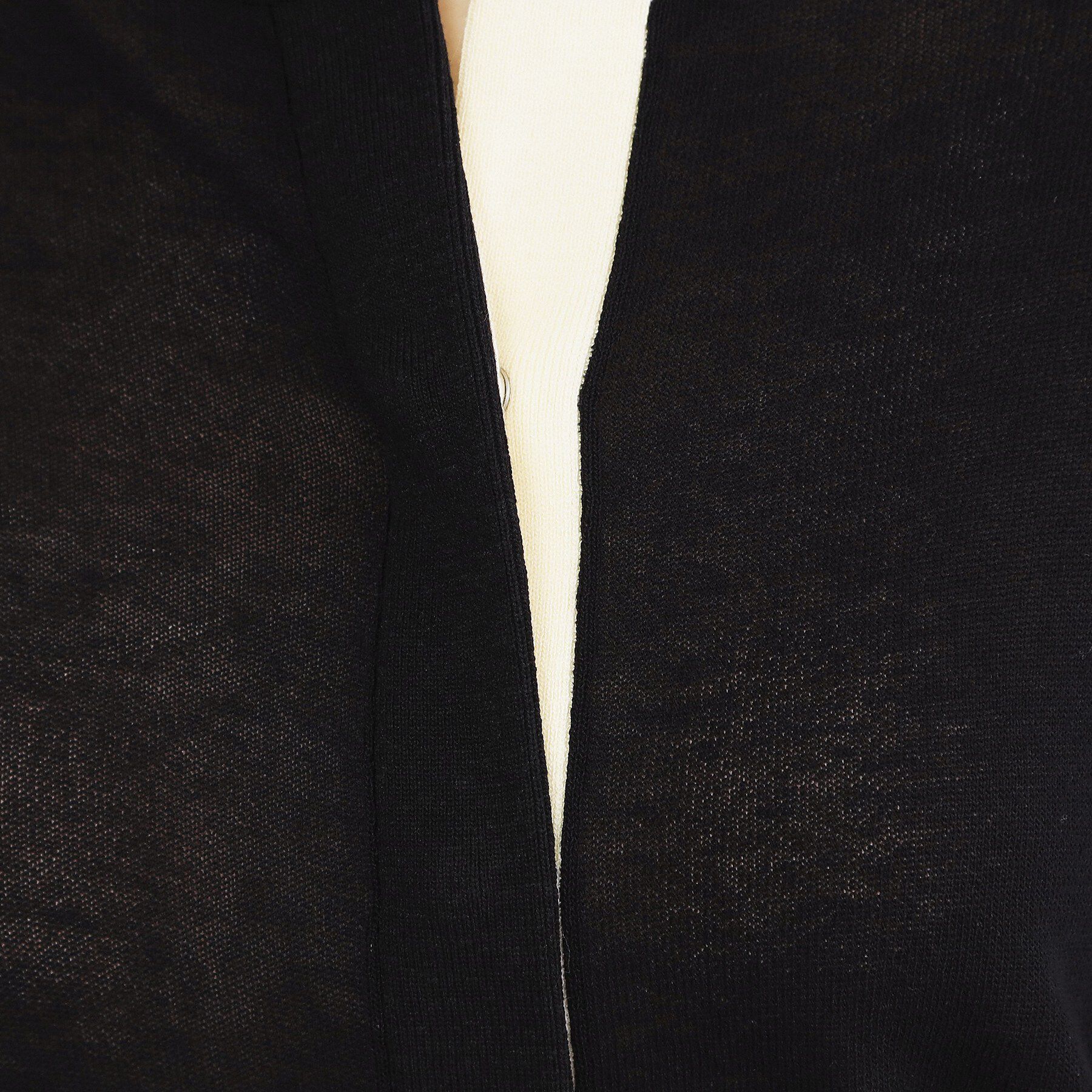 OPAQUE.CLIP「配色スナップニットカーディガン【洗濯機OK】」|カーディガン|