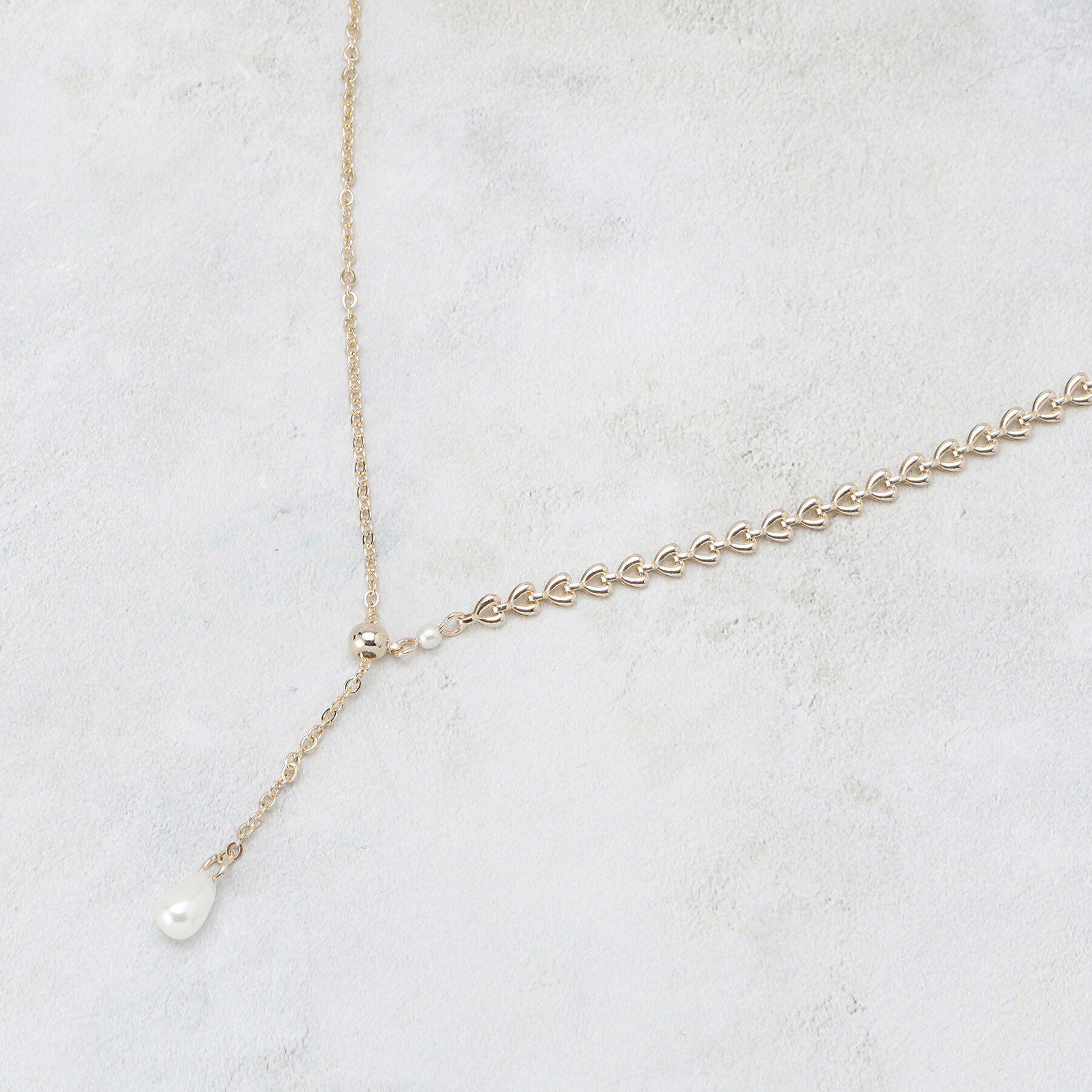 OPAQUE.CLIP「デザインミニチェーンスライドネックレス」|ネックレス|