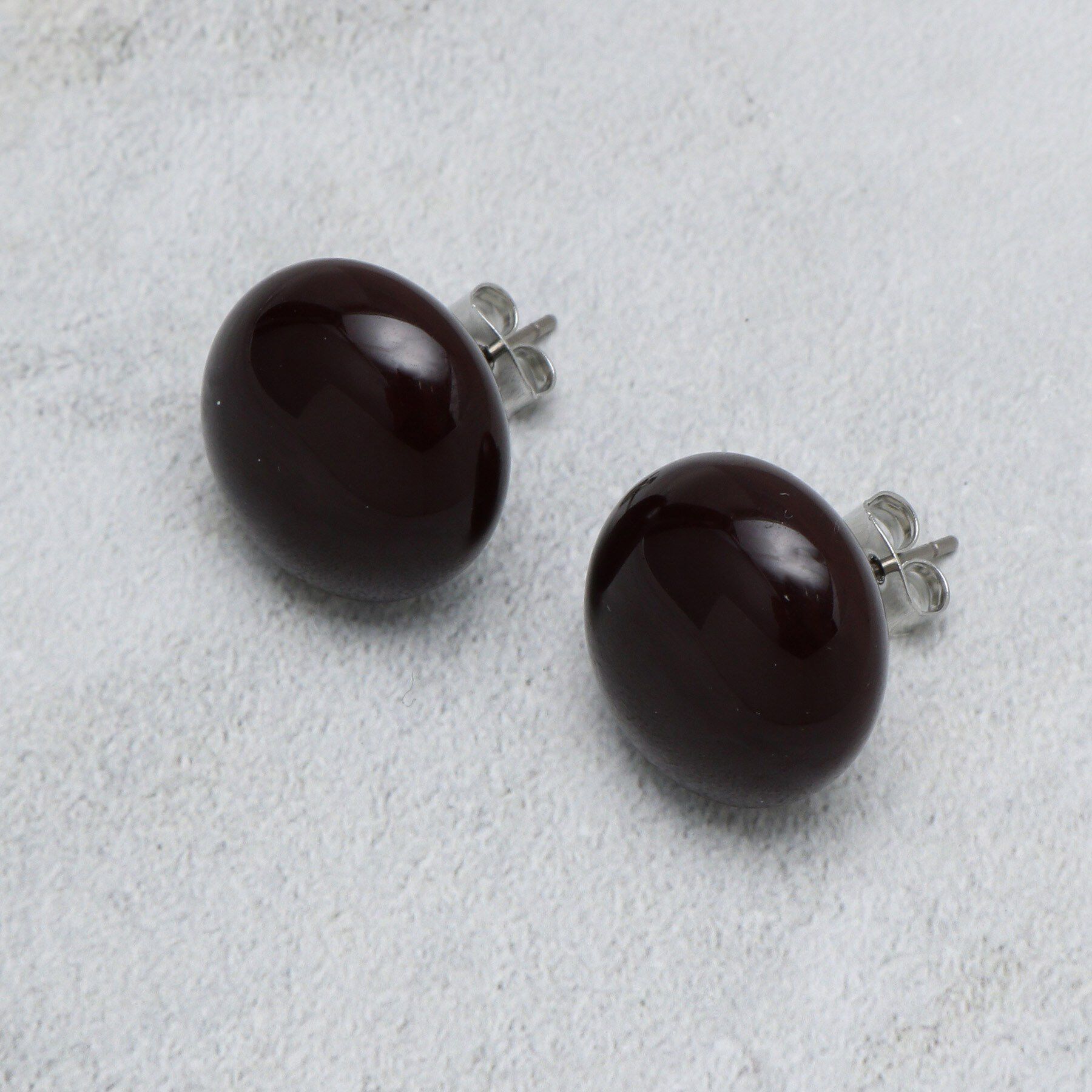 OPAQUE.CLIP「カラーラウンドピアス」|ピアス|ブラック(019)