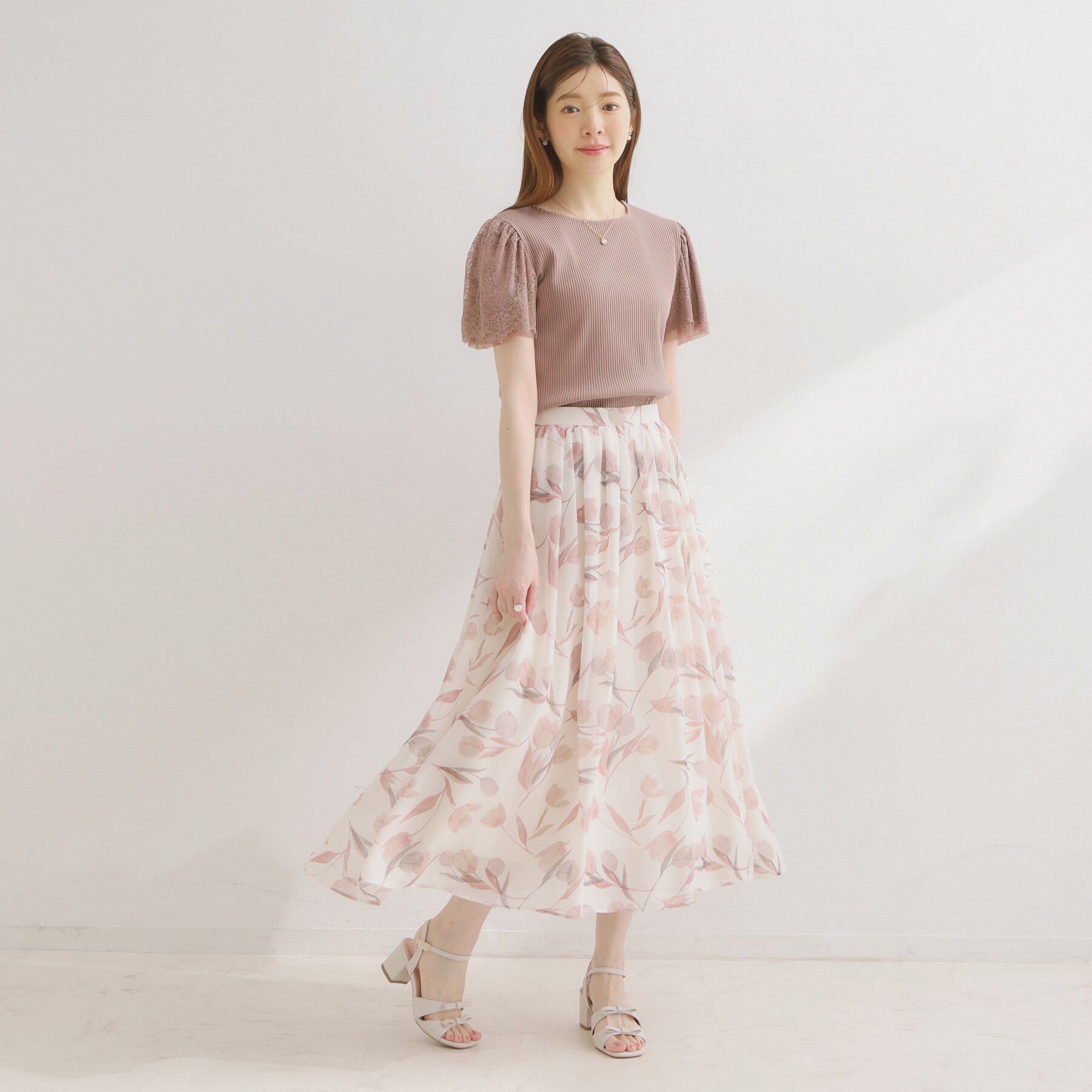 Couture broach「テレコレーストップス」|Tシャツ・カットソー|