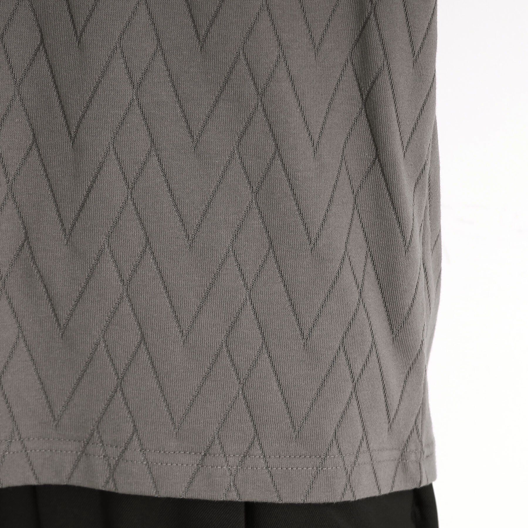 THE SHOP TK「ジオメトリックリンクス長袖Tシャツ ON／OFF兼用」|Tシャツ・カットソー|