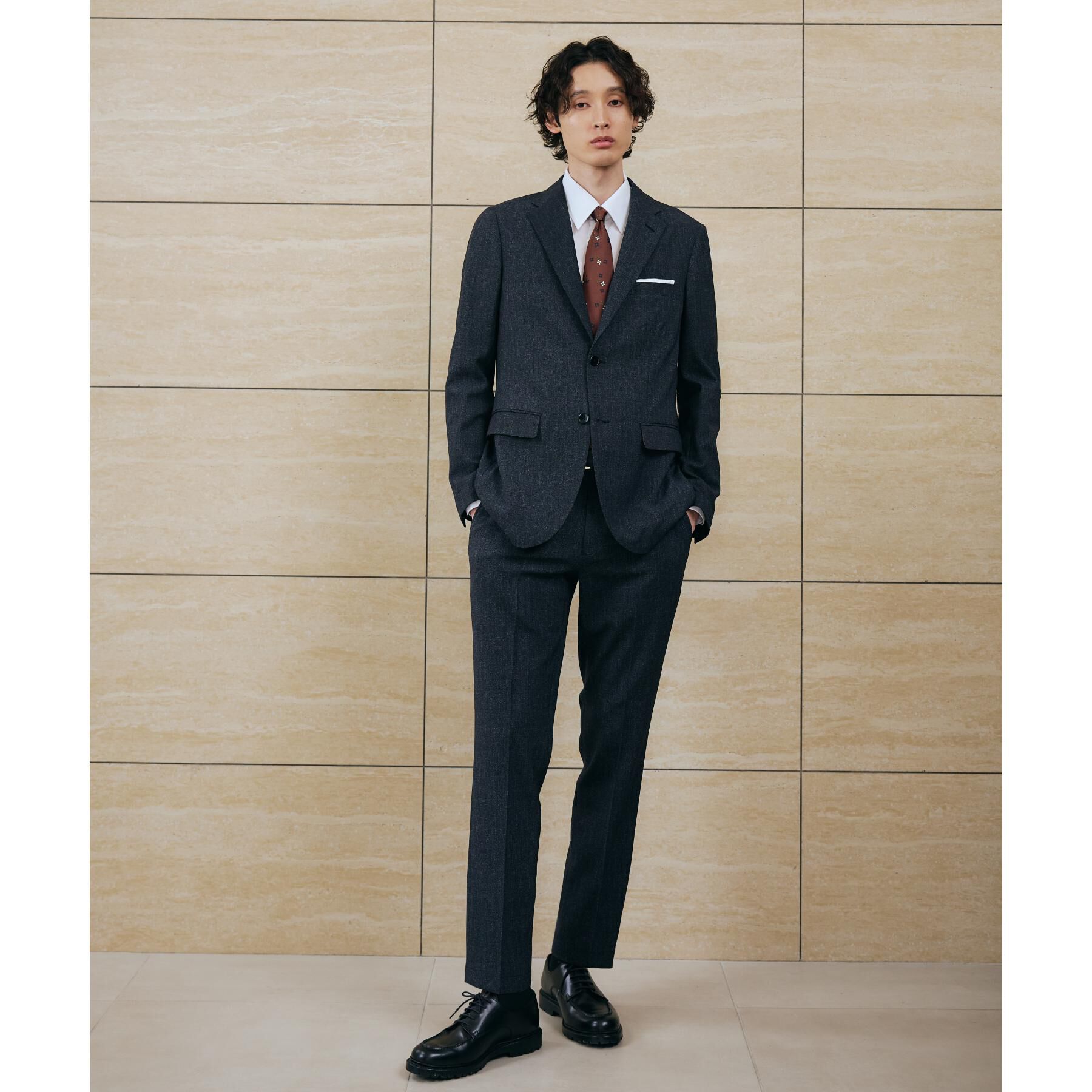 THE SHOP TK「AVANT AIR メッシュジャケット セットアップ可 ／ 洗える ／ ストレッチ ／ シワになりに」|テーラードジャケット|