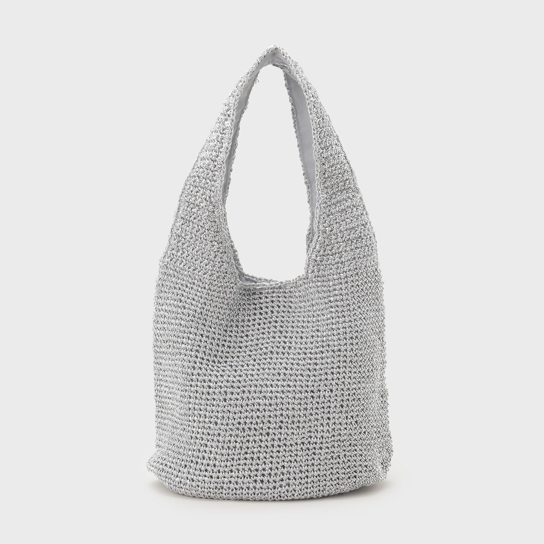 THE SHOP TK「アビガイルトートバッグ」|トートバッグ|シルバー(006)