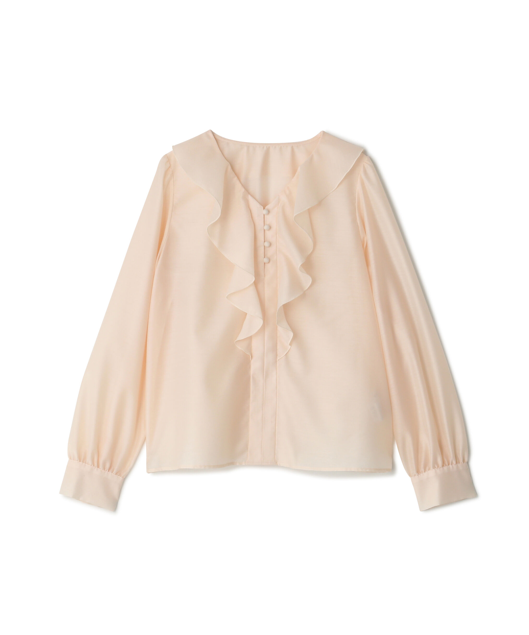  「フロントフリルブラウス」|シャツ・ブラウス|