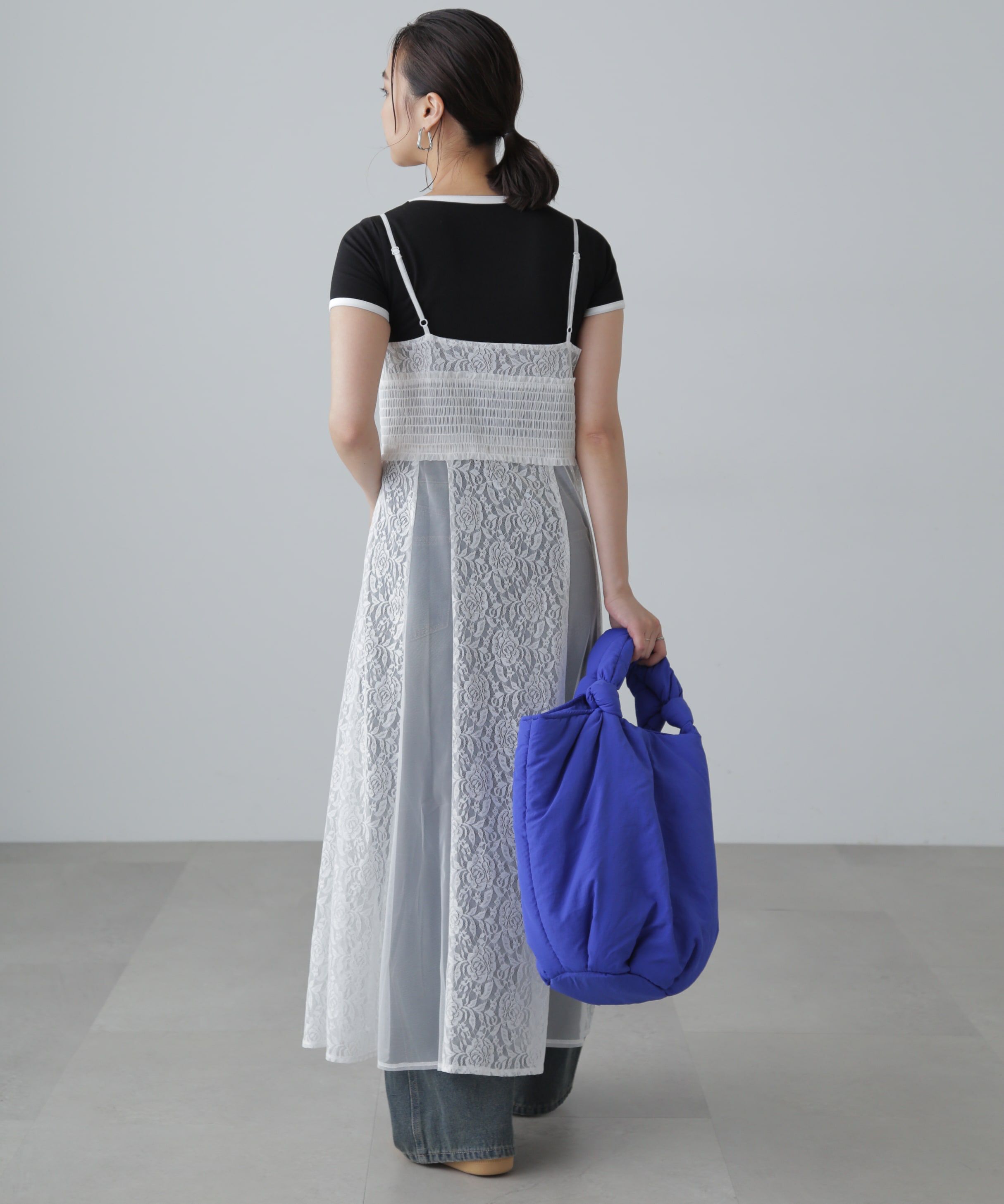  「ショート丈リンガーTシャツ」|Tシャツ・カットソー|