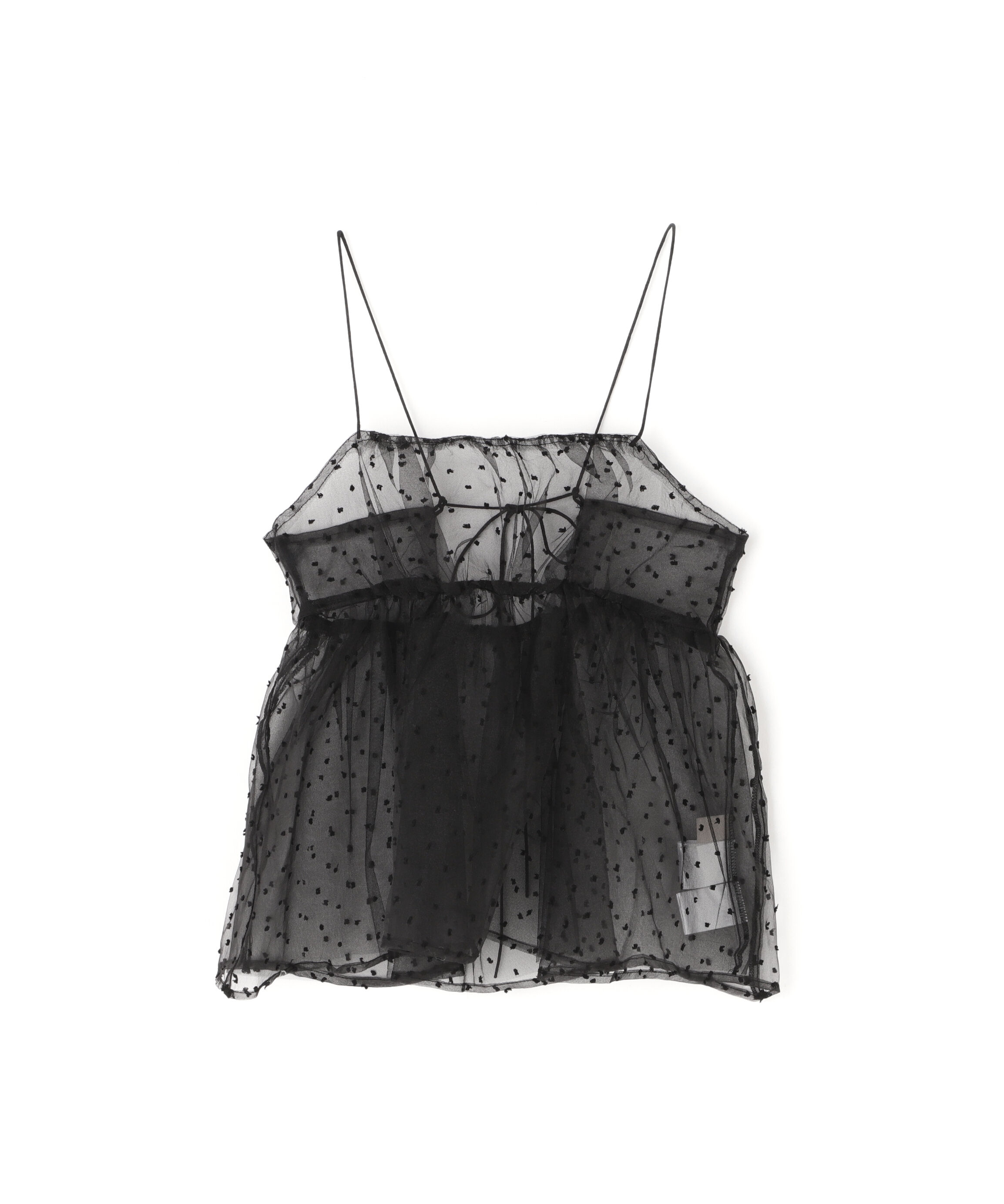  「ドットチュールビスチェ」|シャツ・ブラウス|