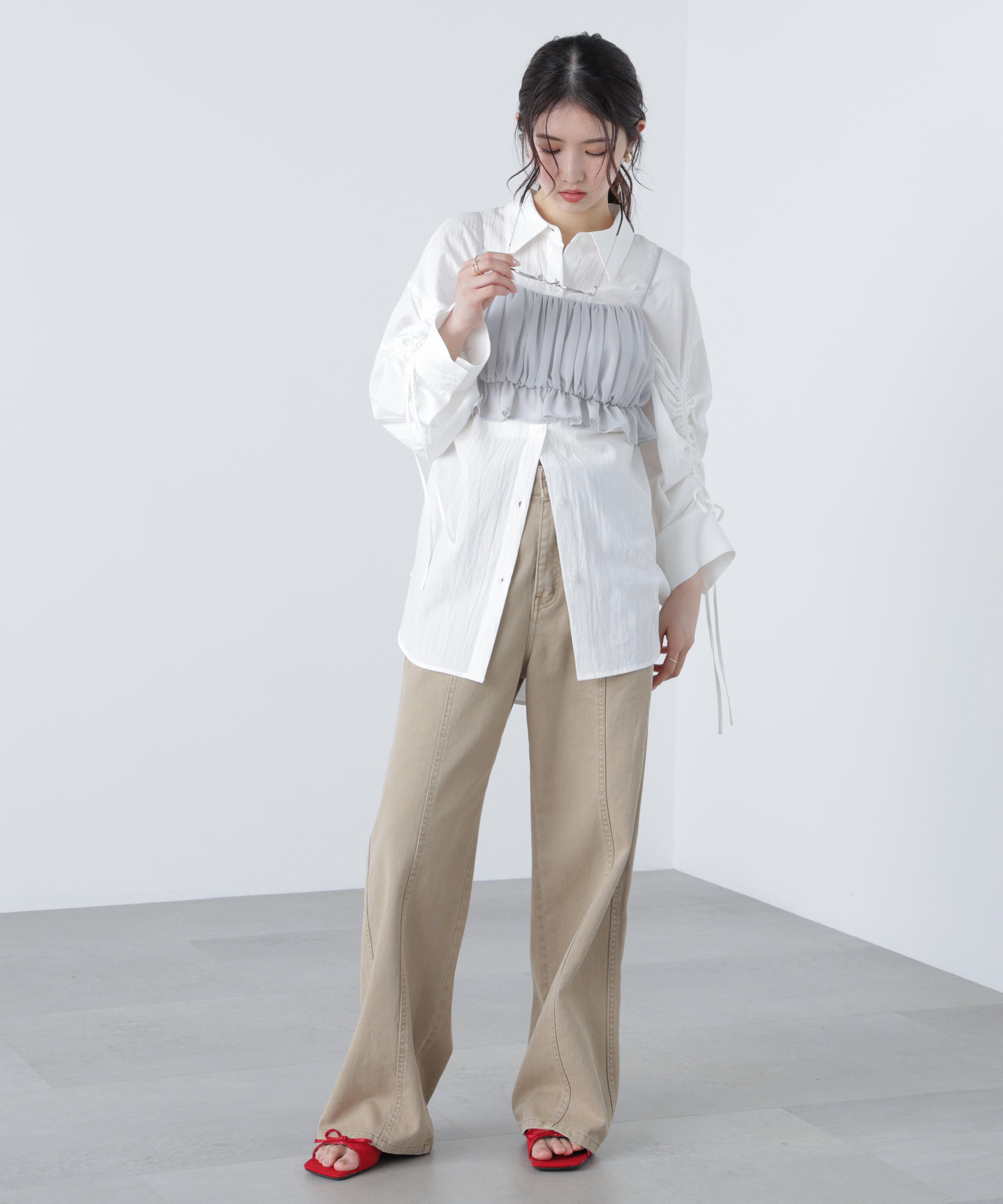  「バルーンビスチェ」|シャツ・ブラウス|