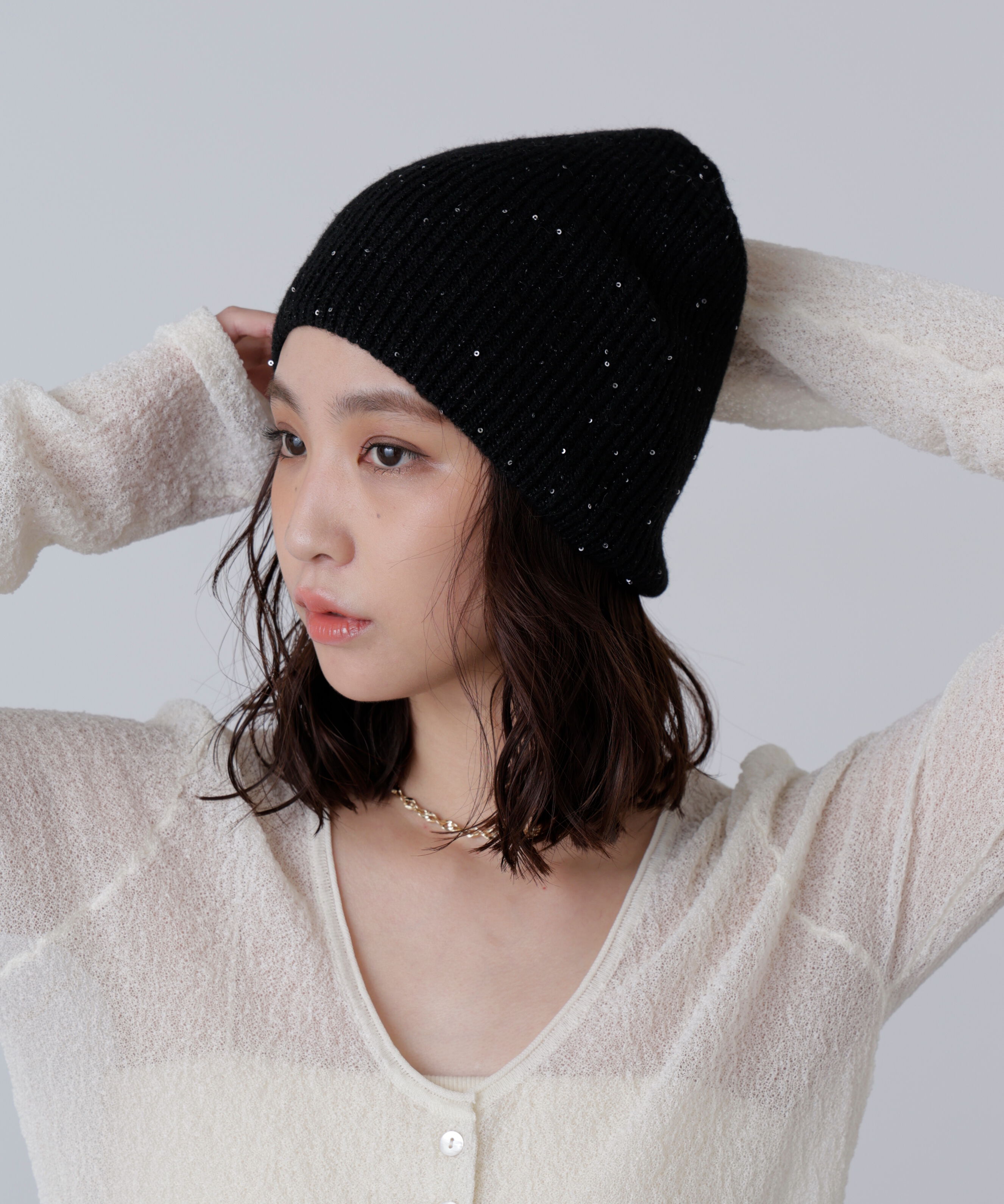  「スパングルニットワッチ」|ソックス|