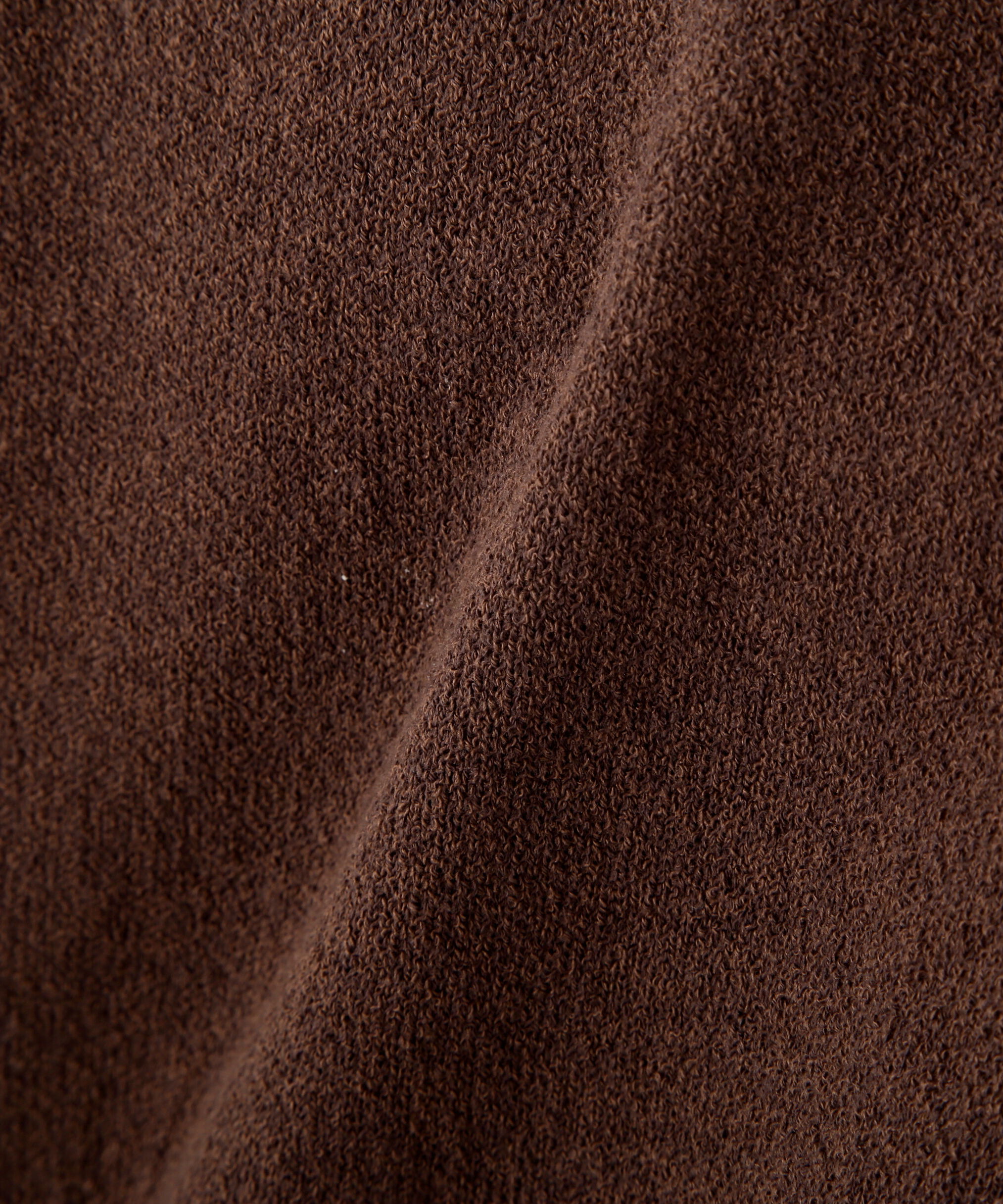  「衿付きミニブークレ半袖カーディガン」|ニット・セーター|