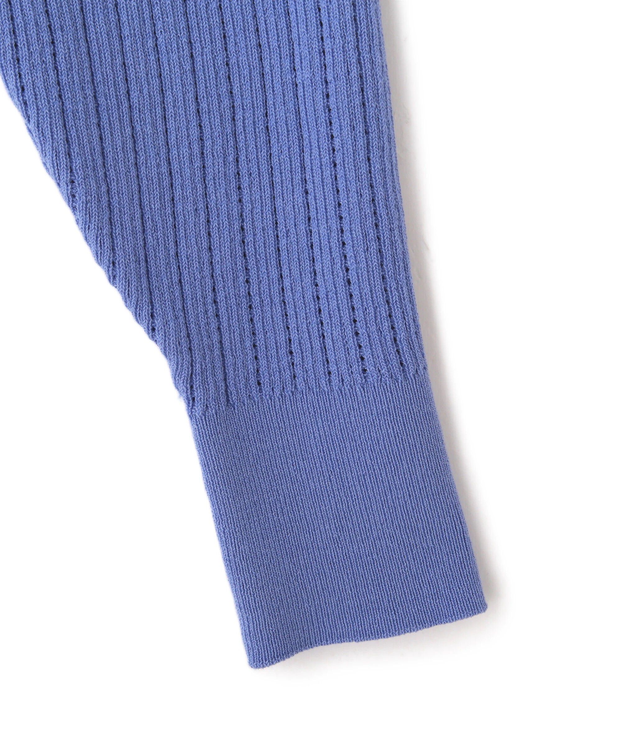  「アイレットリブスカラップカーディガン」|ニット・セーター|