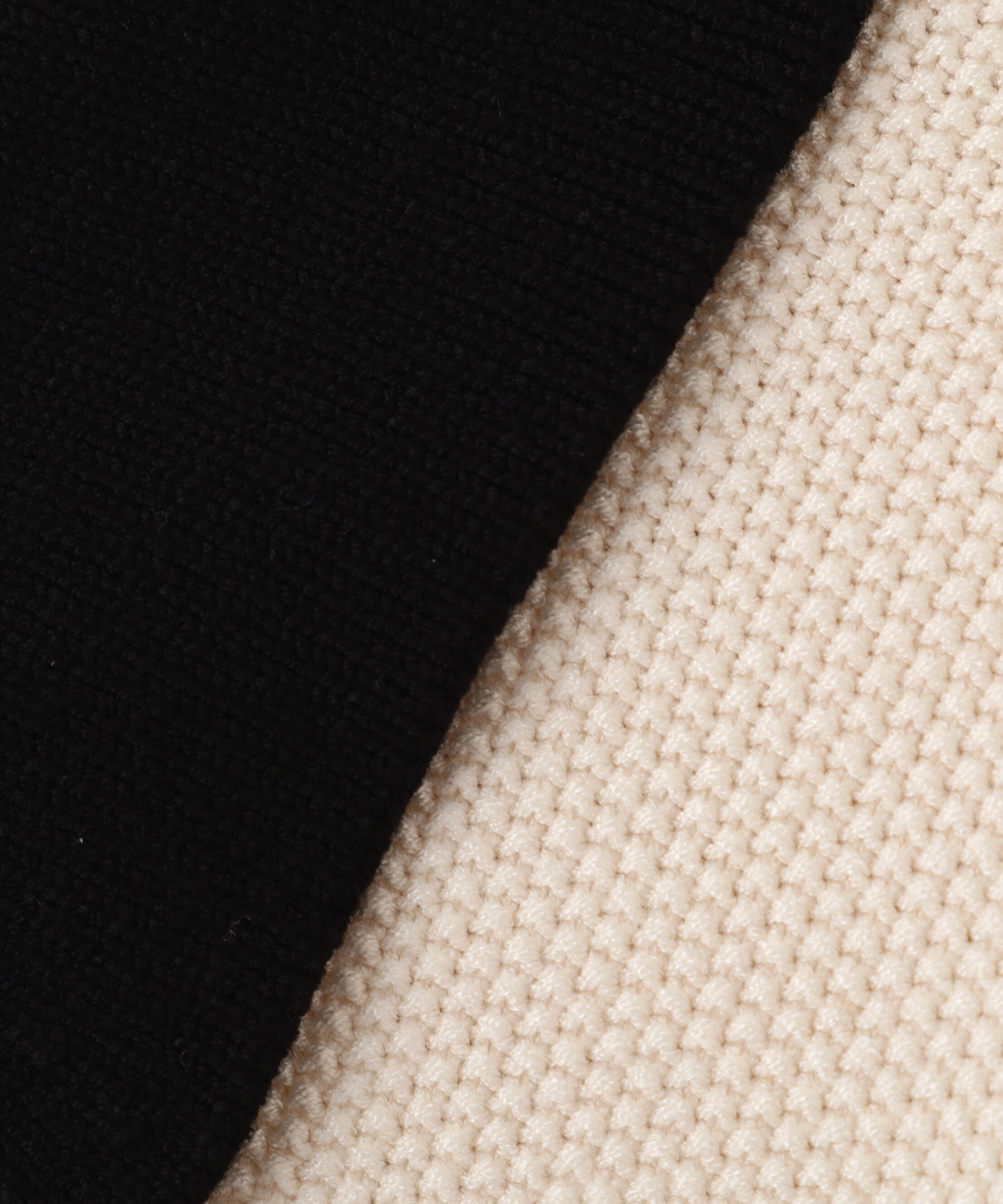  「バイカラー衿付きカーディガン」|ニット・セーター|