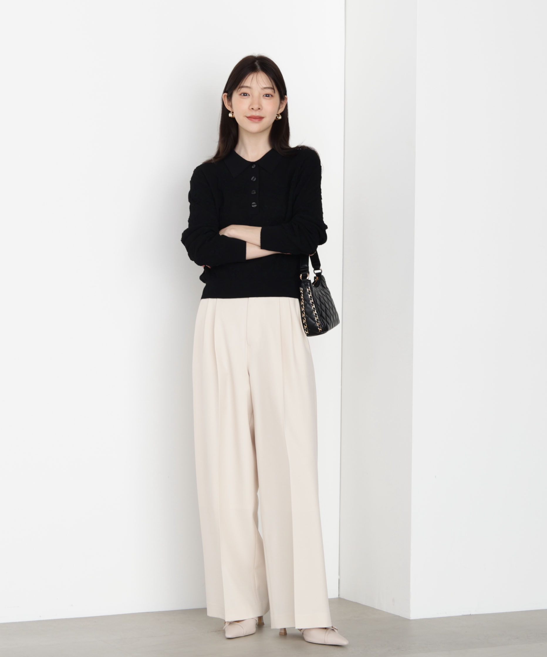 PROPORTION BODY DRESSING「ハイウエストワイドパンツ 25AW」|その他|