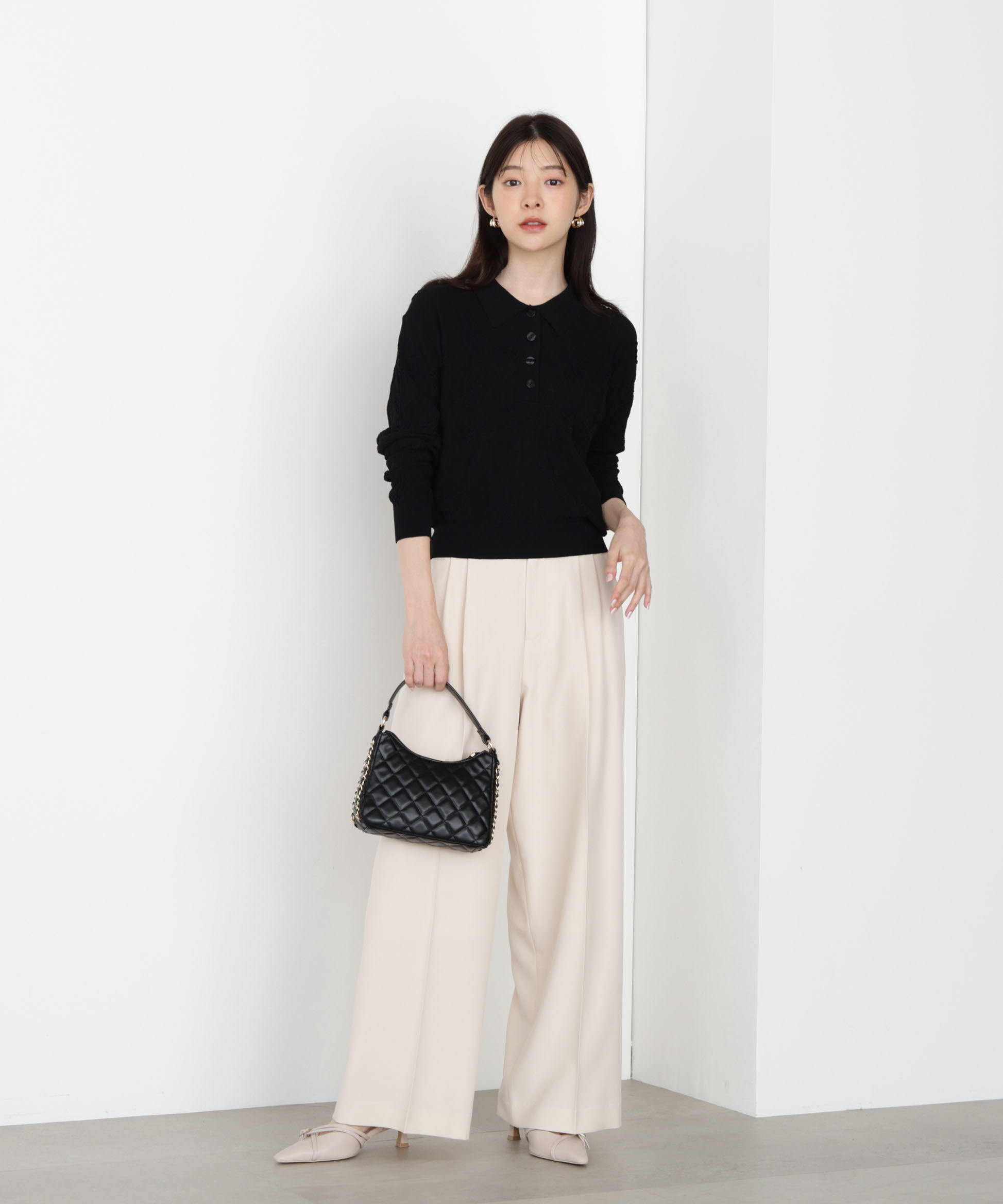 PROPORTION BODY DRESSING「ハイウエストワイドパンツ 25AW」|その他|