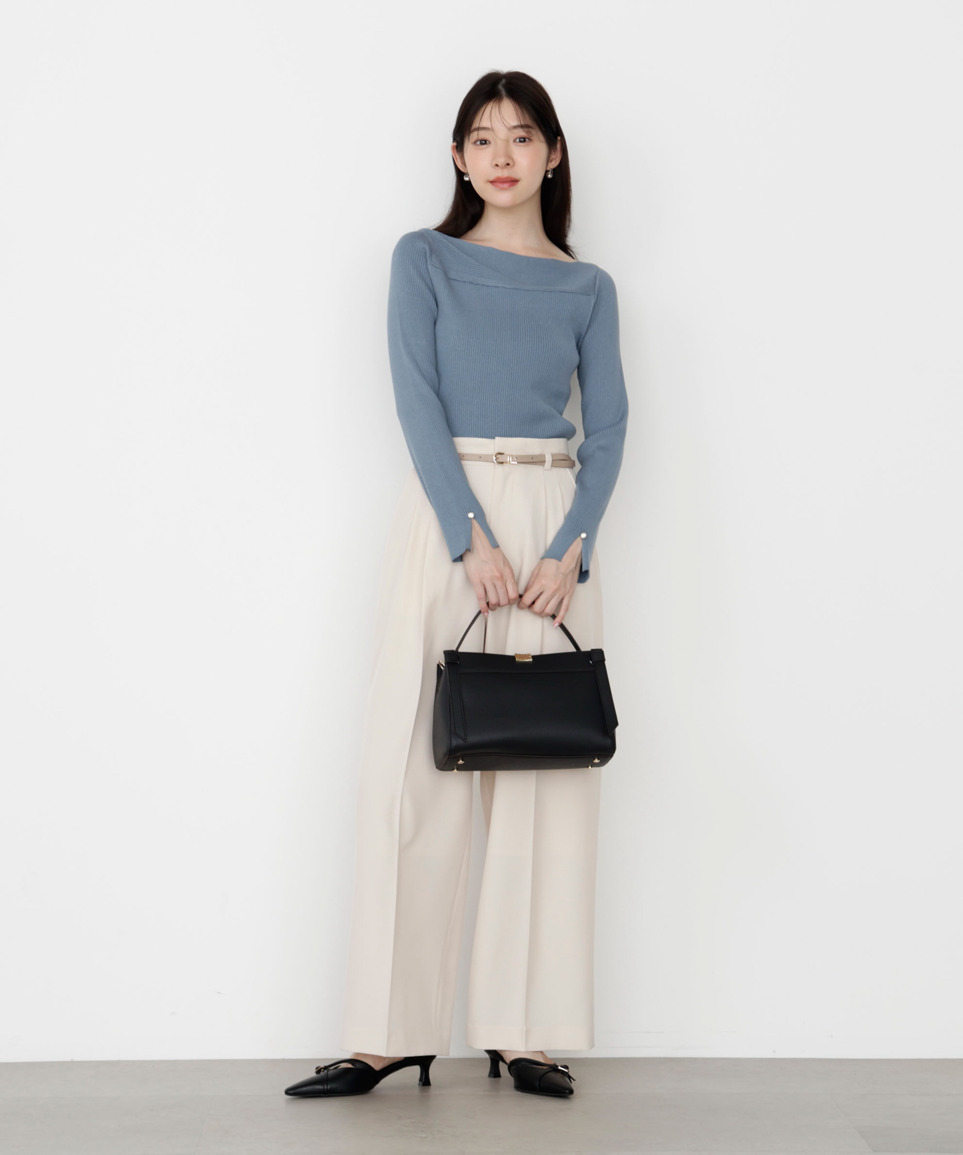 PROPORTION BODY DRESSING「ハイウエストワイドパンツ 25AW」|その他|