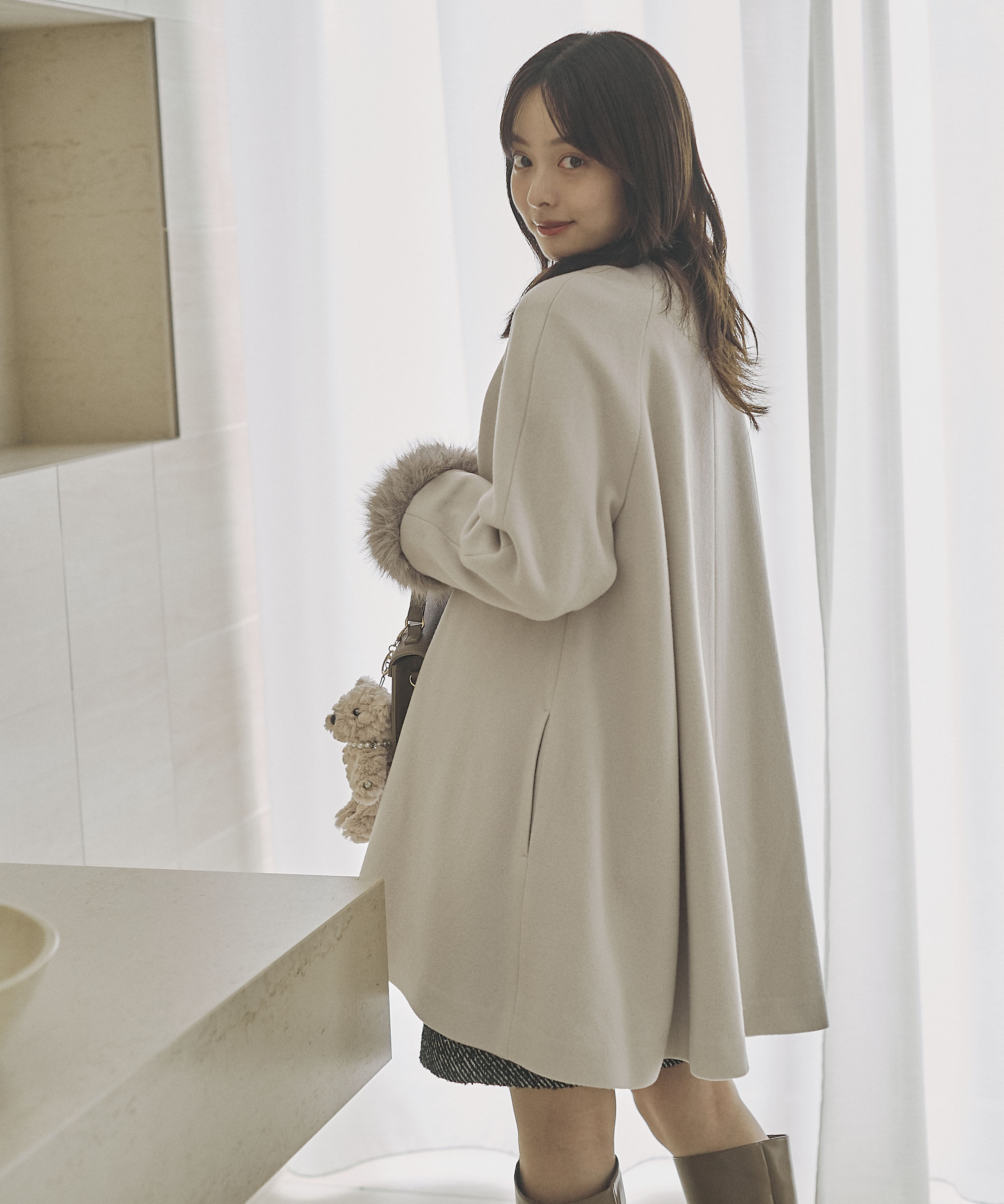 PROPORTION BODY DRESSING「イレヘムミドル丈コート 25AW」|その他|