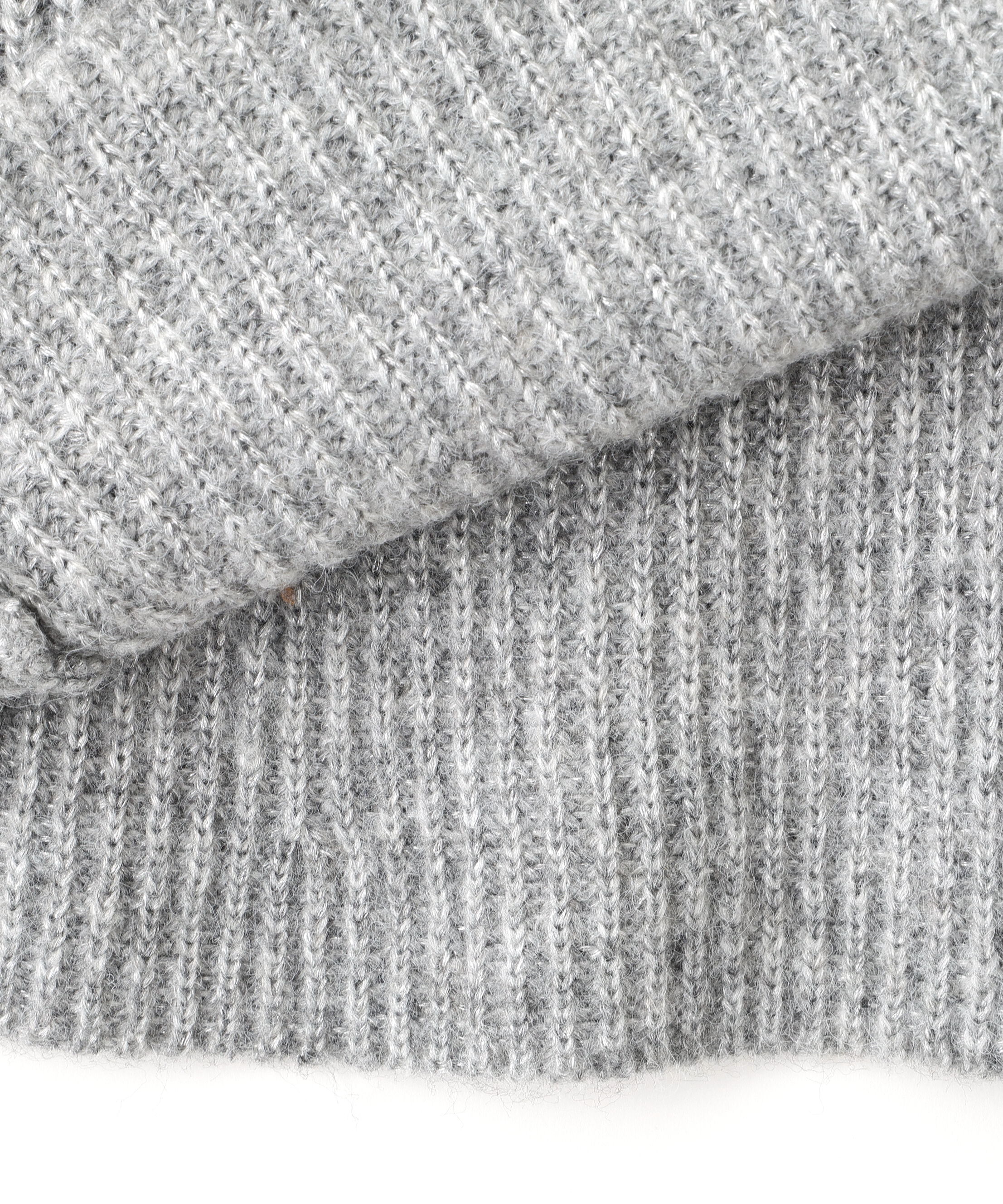 PROPORTION BODY DRESSING「ウールブレンドラメ入りニットミニワンピース　25AW」|ワンピース|