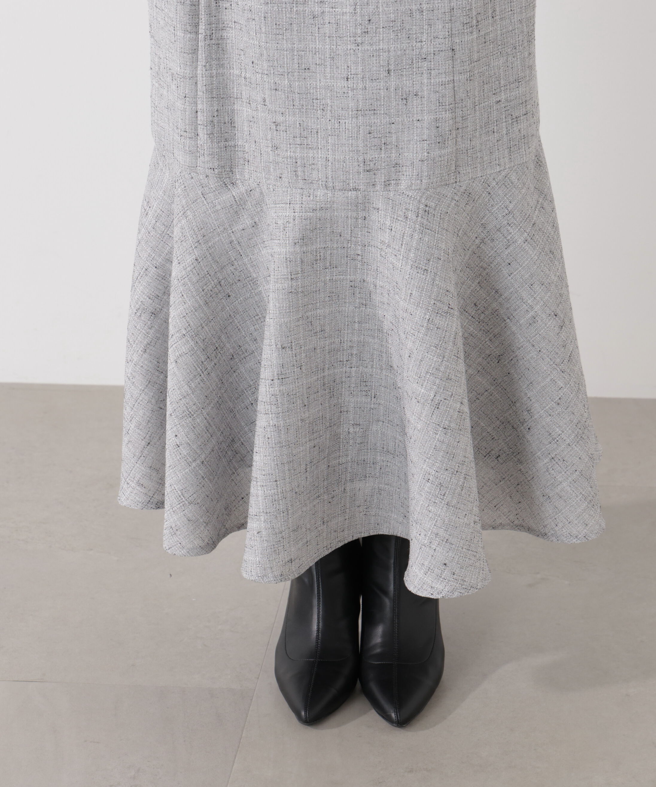 PROPORTION BODY DRESSING「スプリングツイードマーメイドスカート」|スカート|