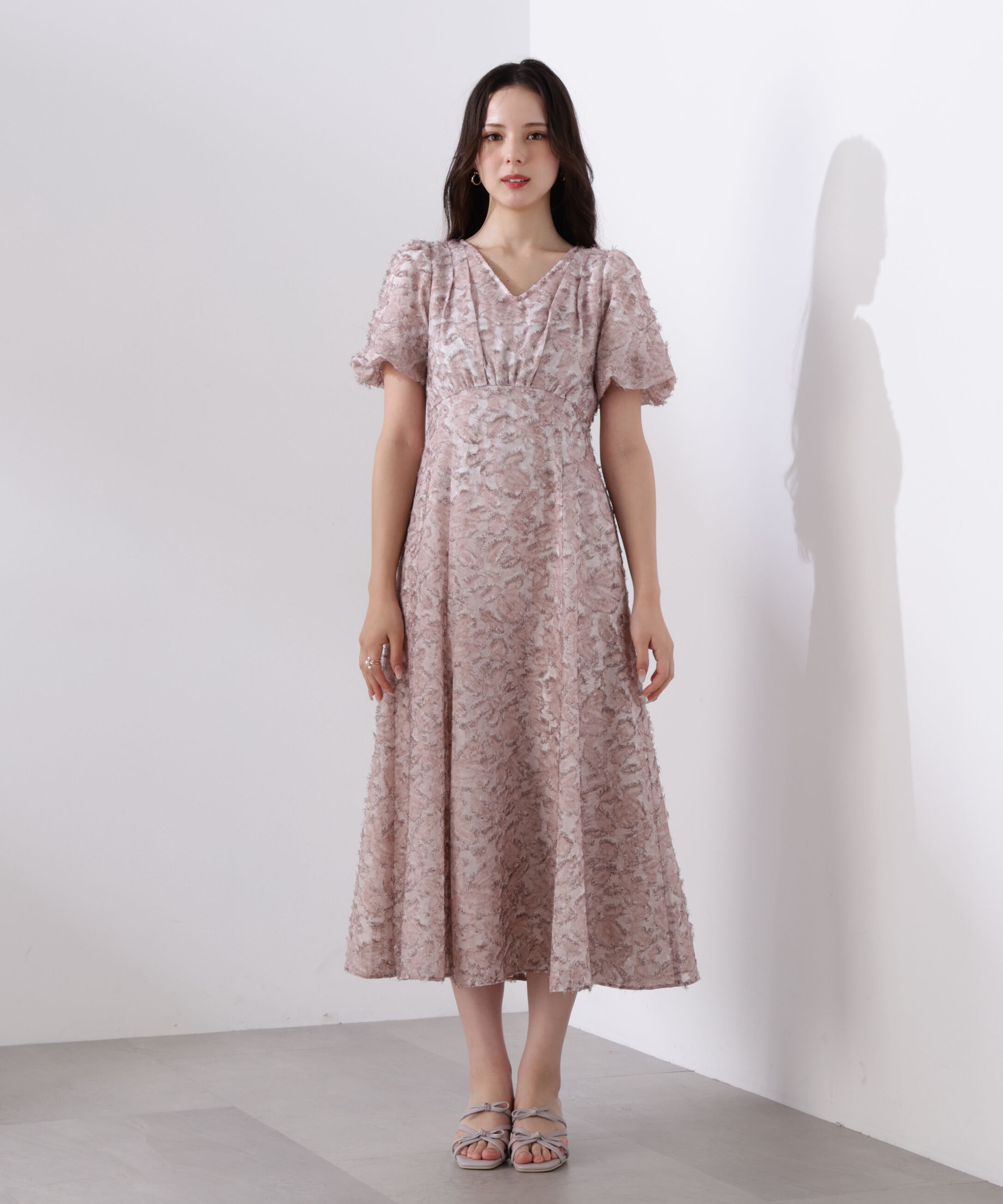 PROPORTION BODY DRESSING「＜L＞シアージャガードレディワンピース　26SS」|ワンピース|