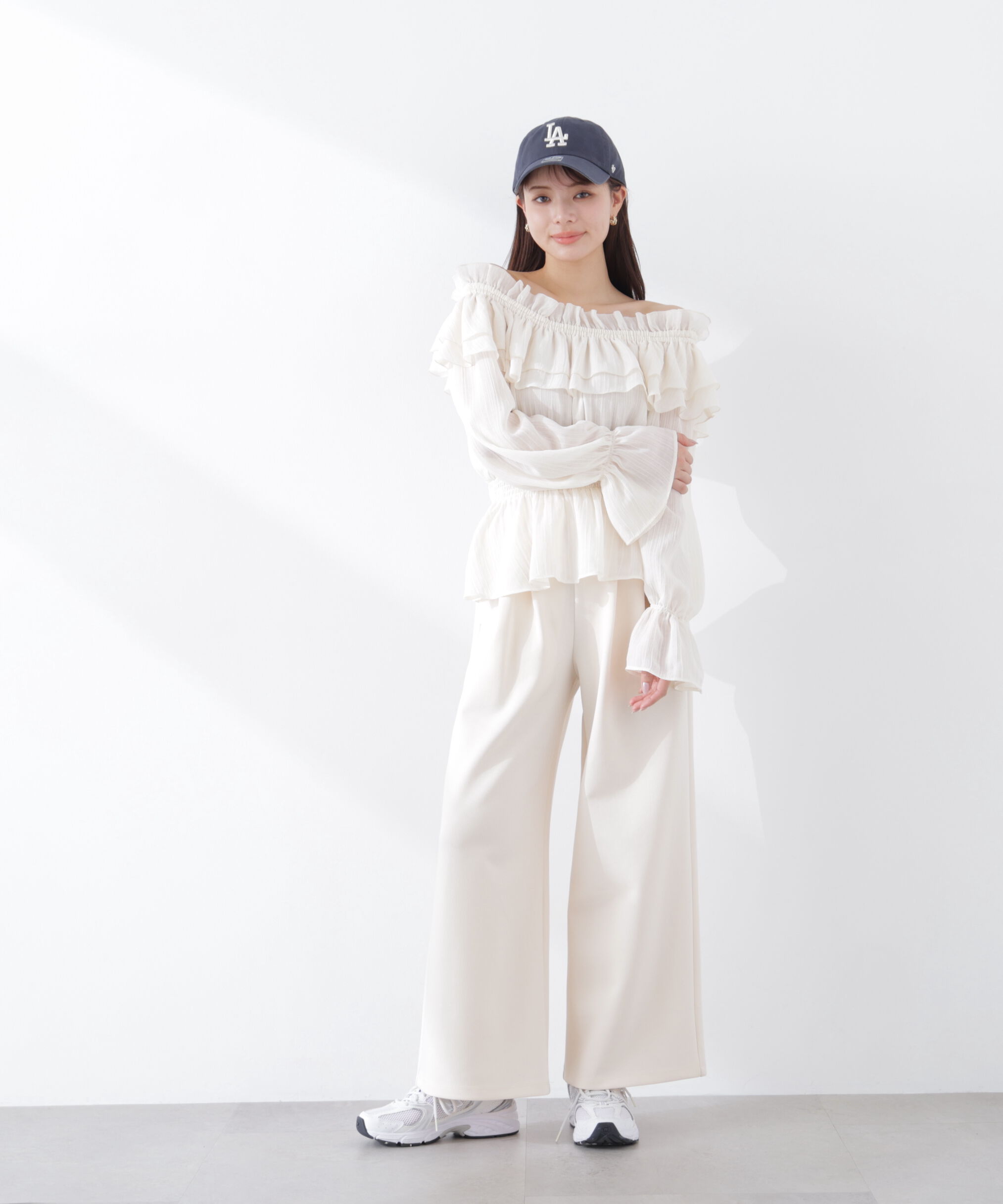 PROPORTION BODY DRESSING「〈a/mie〉カットイージーワイドパンツ　26SS」|その他|