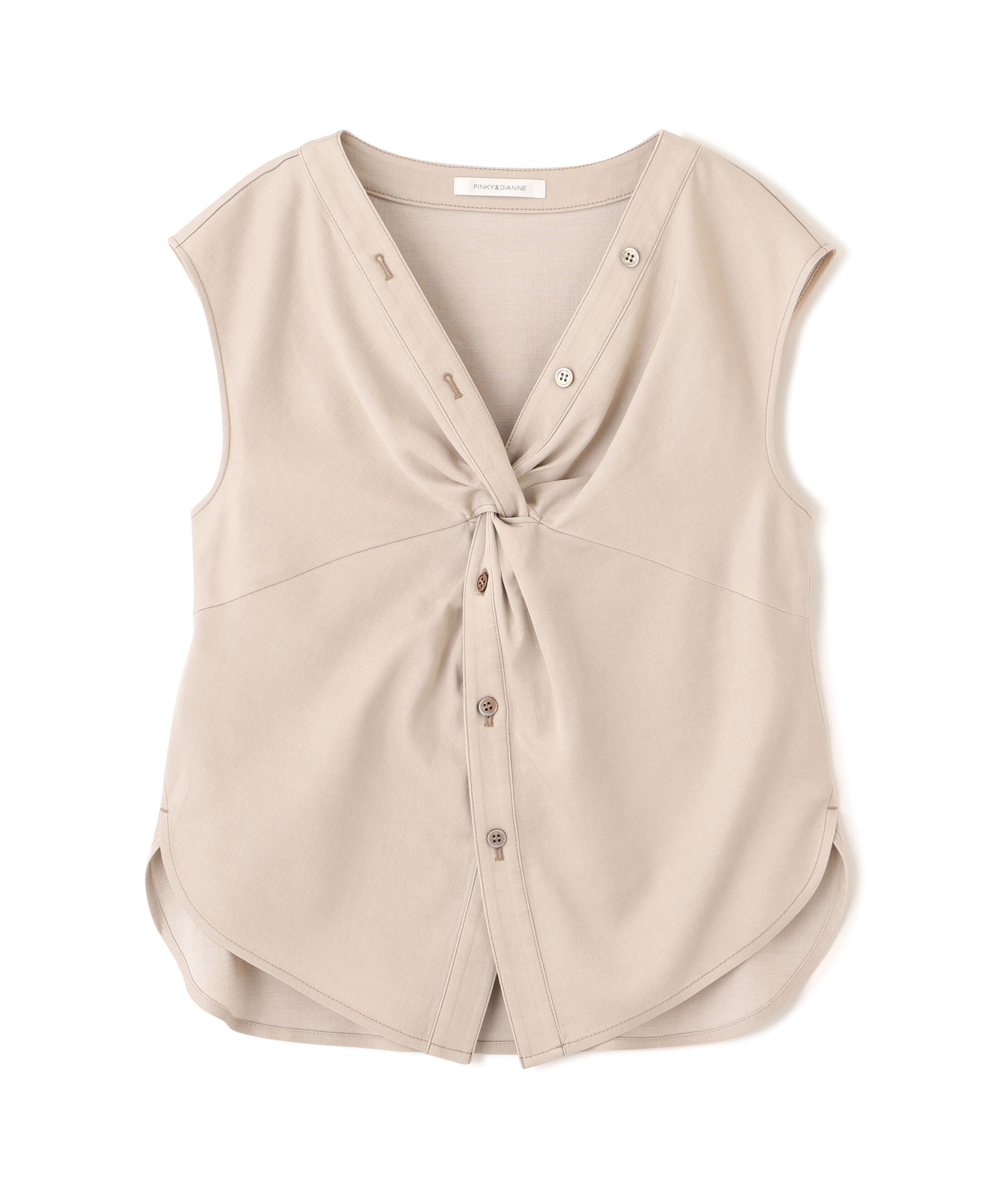  「フロントクロスブラウス」|シャツ・ブラウス|