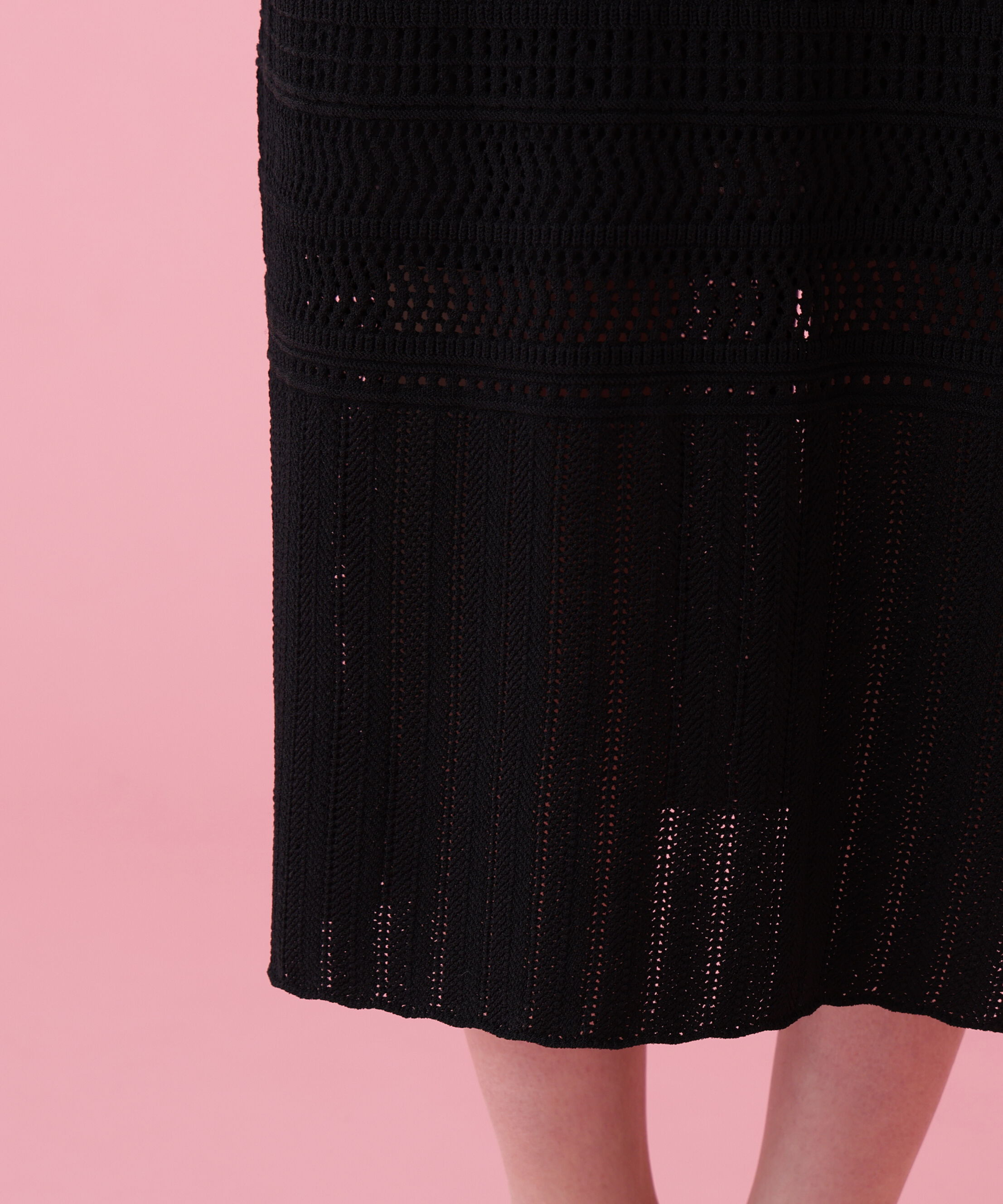  「メッシュニットスカート」|スカート|