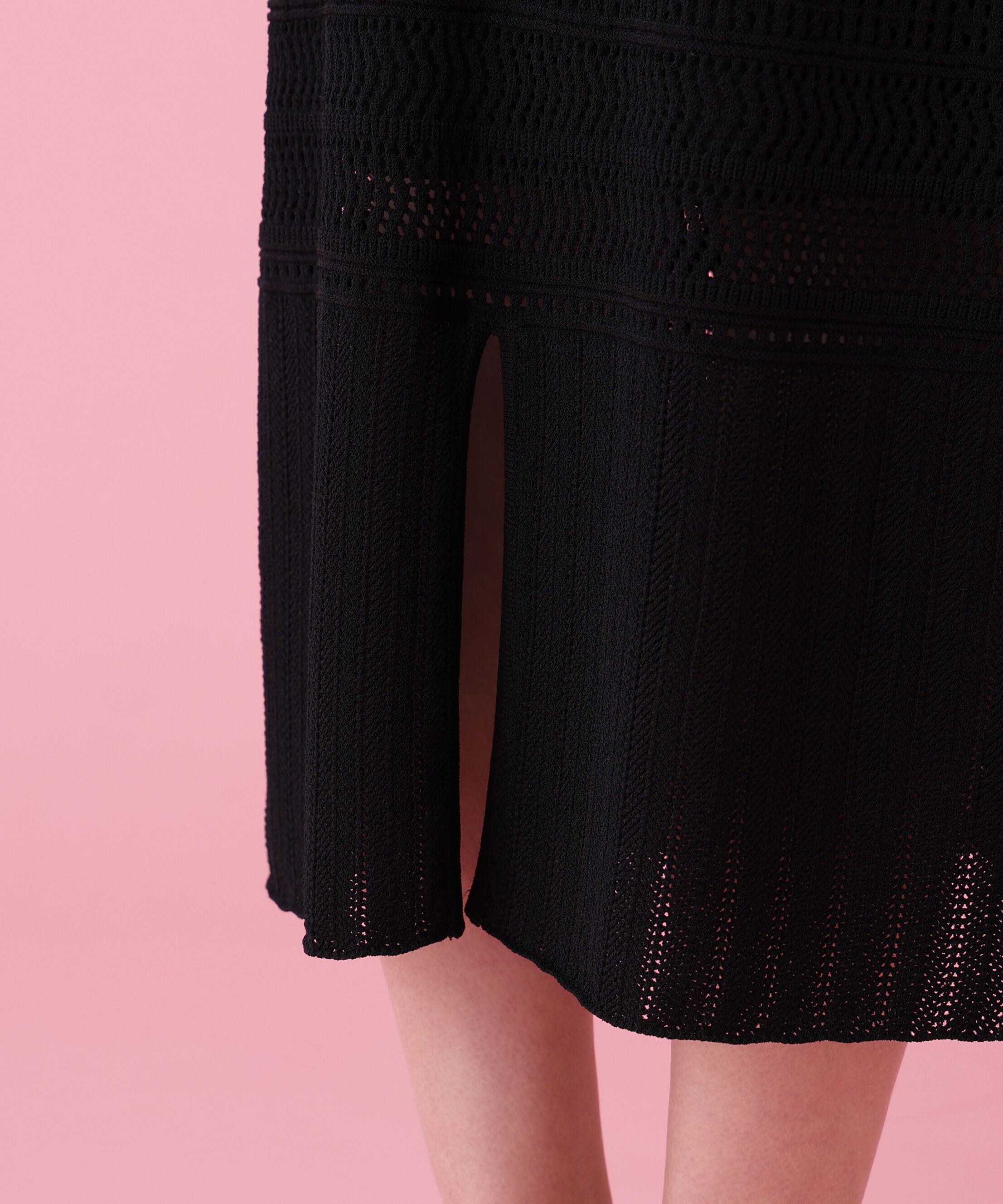  「メッシュニットスカート」|スカート|