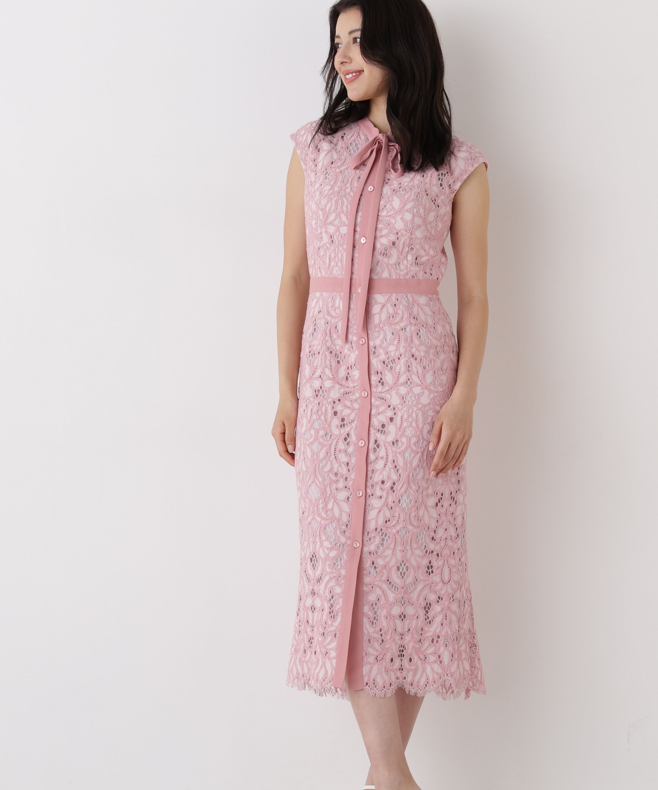  「バックマーメイドレースワンピース」|ワンピース|