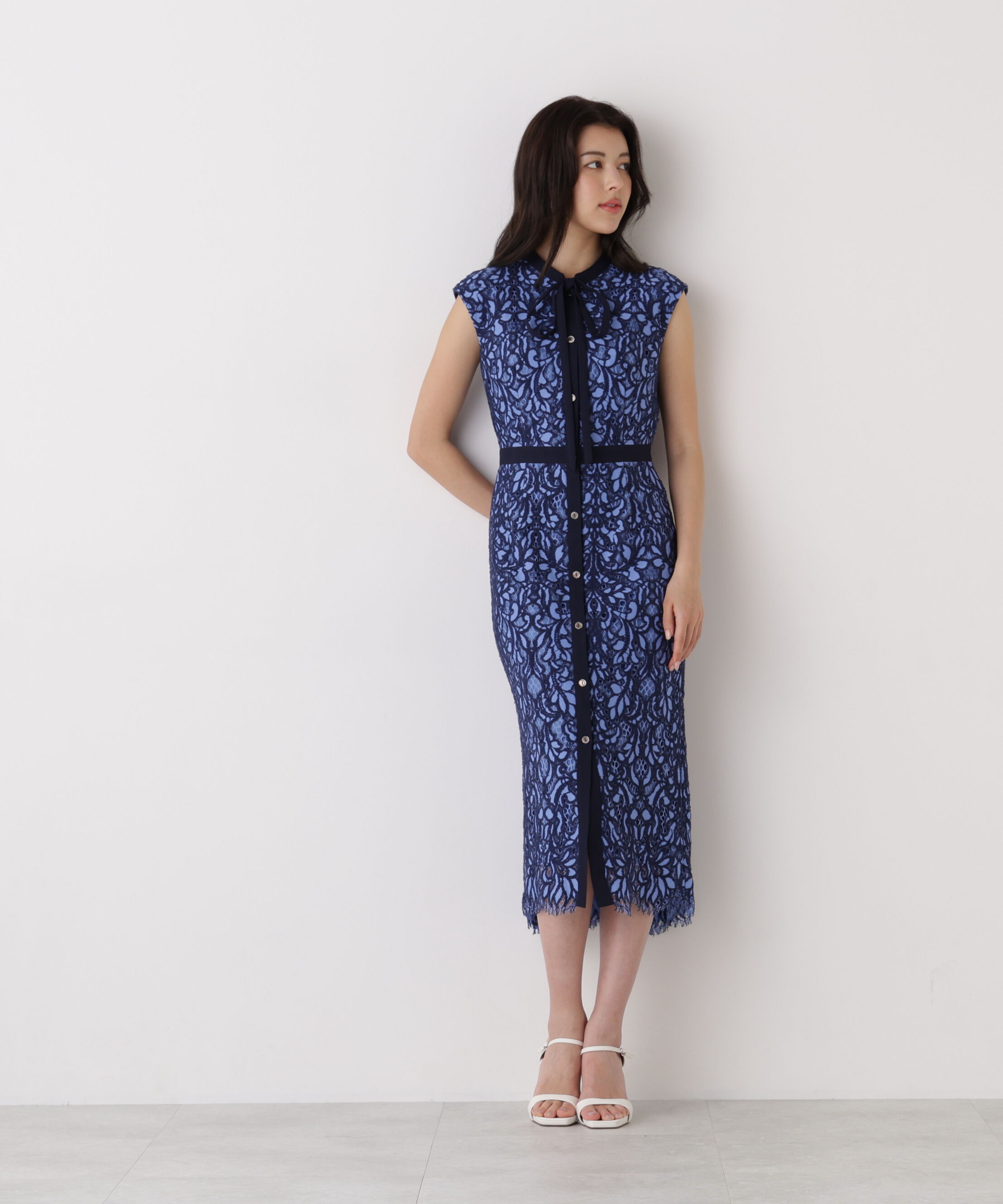  「バックマーメイドレースワンピース」|ワンピース|