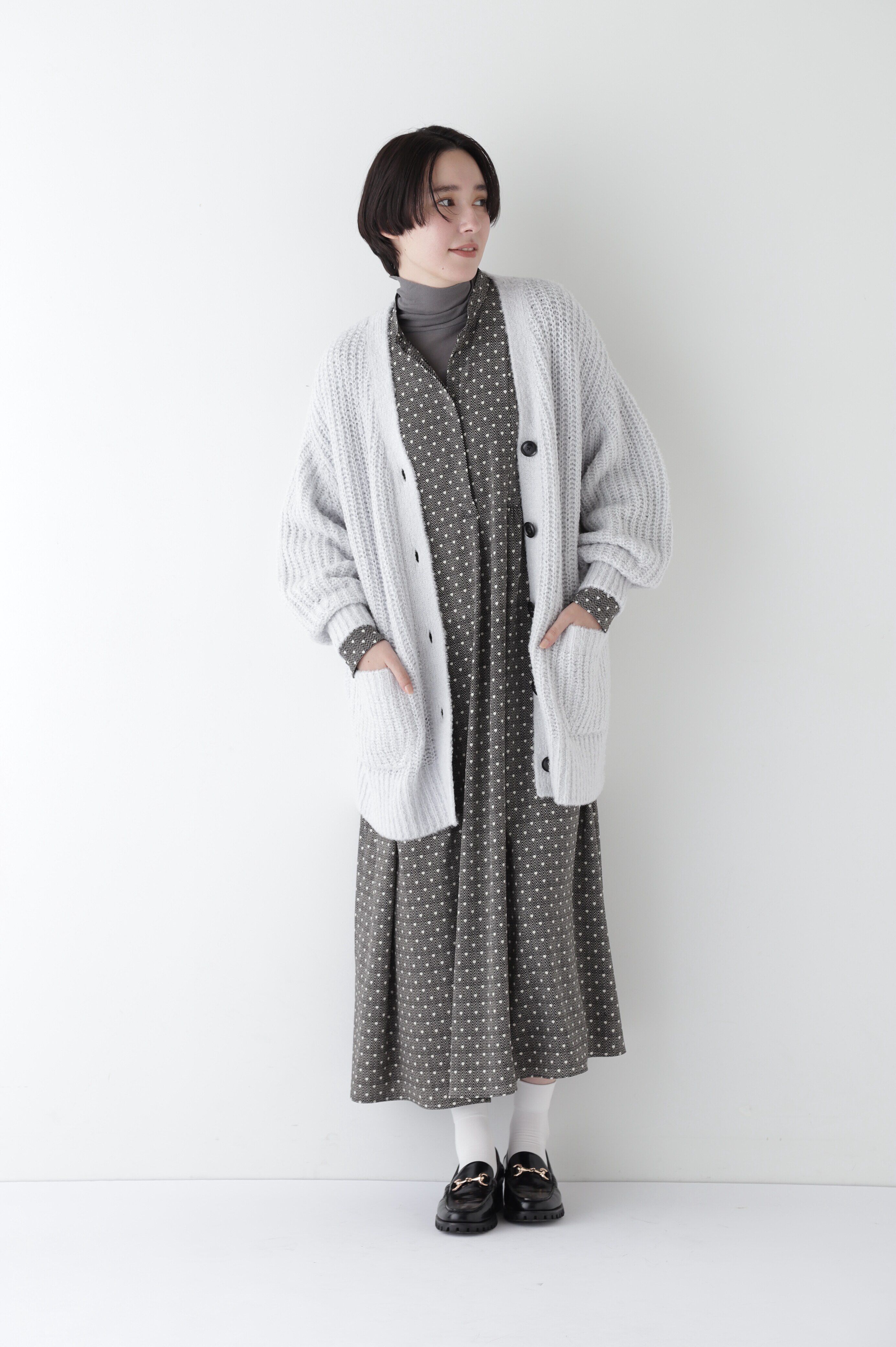  「◆デシンドットプリントワンピース」|ワンピース|