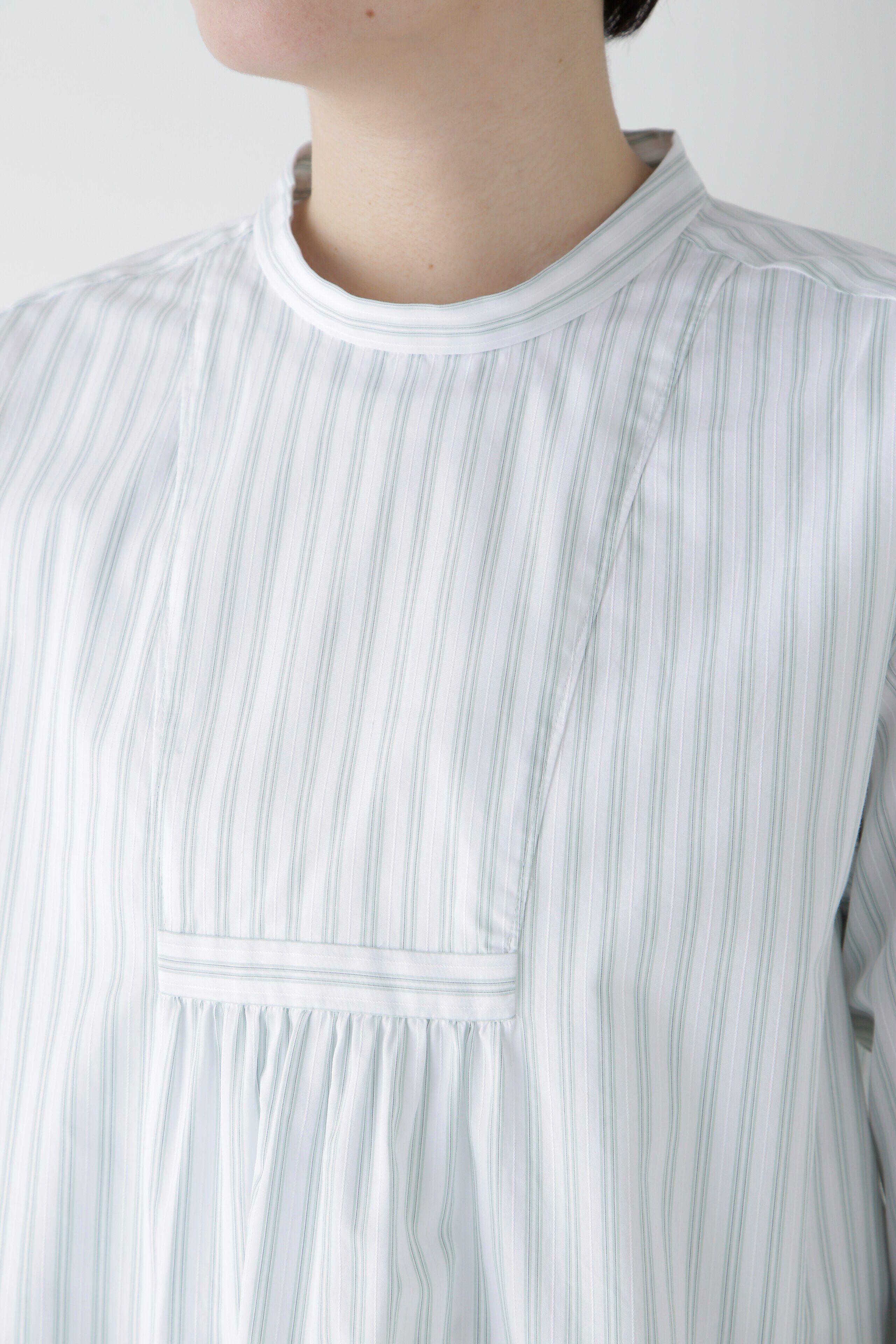  「◆ドビーストライプブラウス」|シャツ・ブラウス|