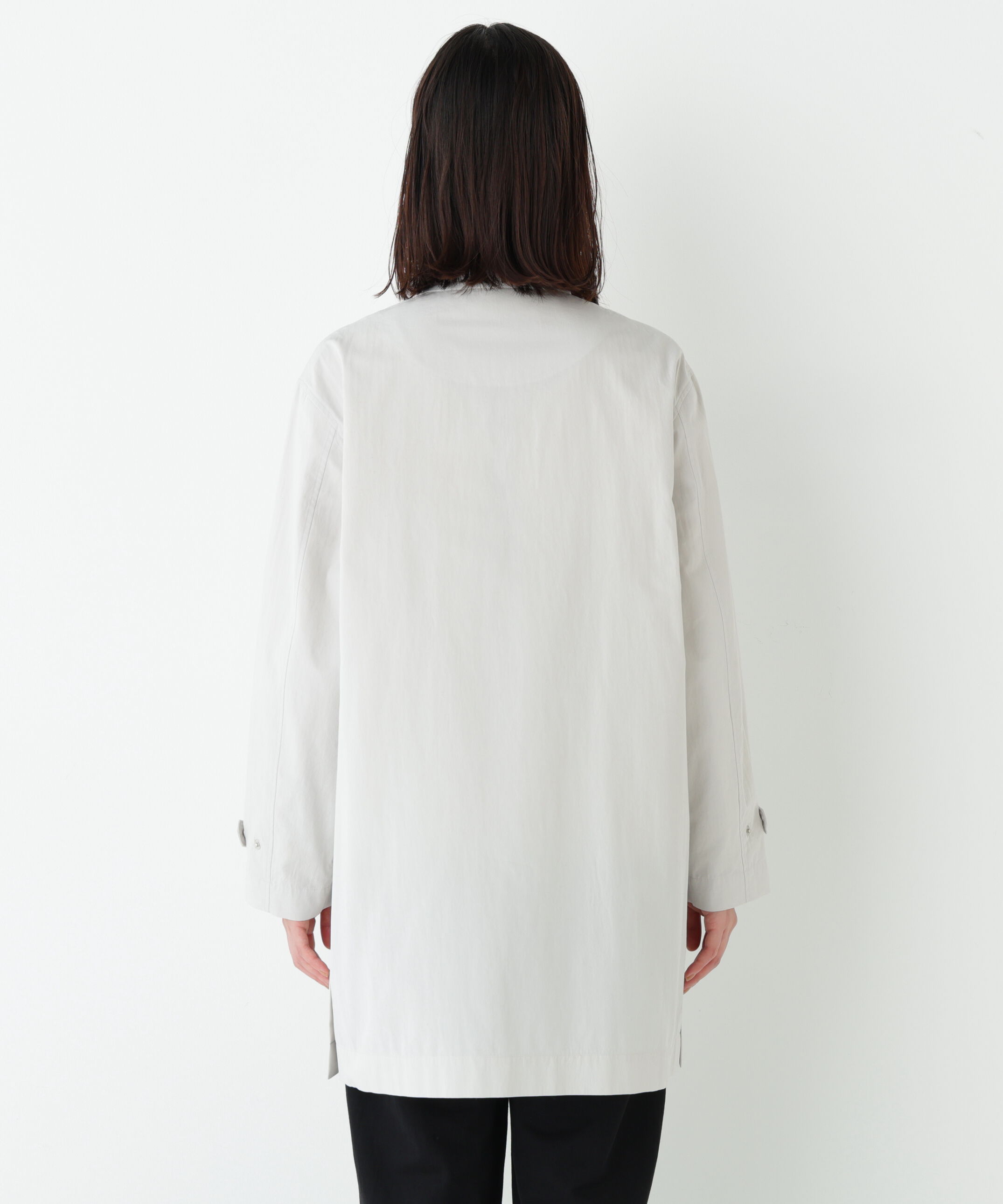  「◆《ウォッシャブル》綿ナイロンダンプスタンドカラーコート」|その他|