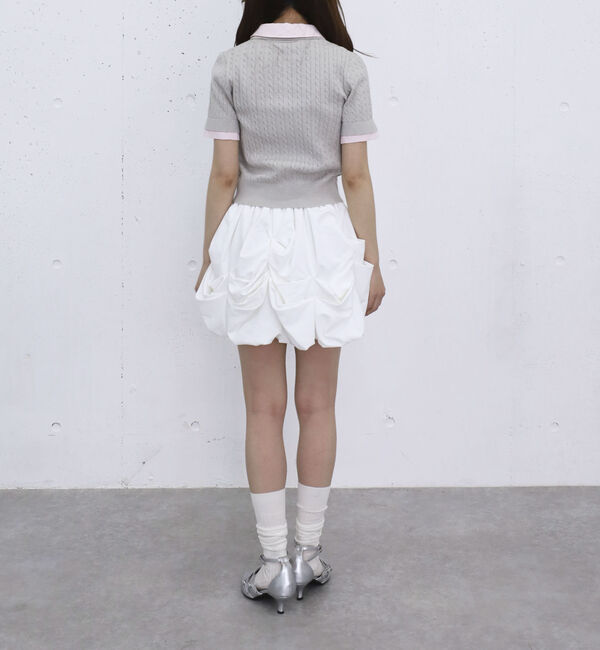 archives「ランダムタックバルーンミニＳＫ」|スカート|