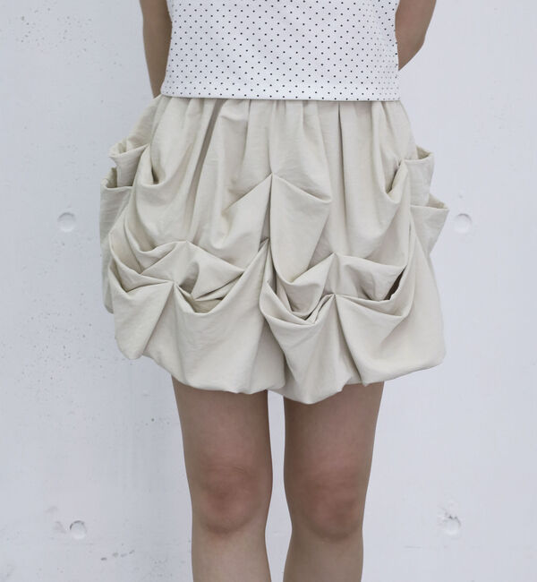 archives「ランダムタックバルーンミニＳＫ」|スカート|